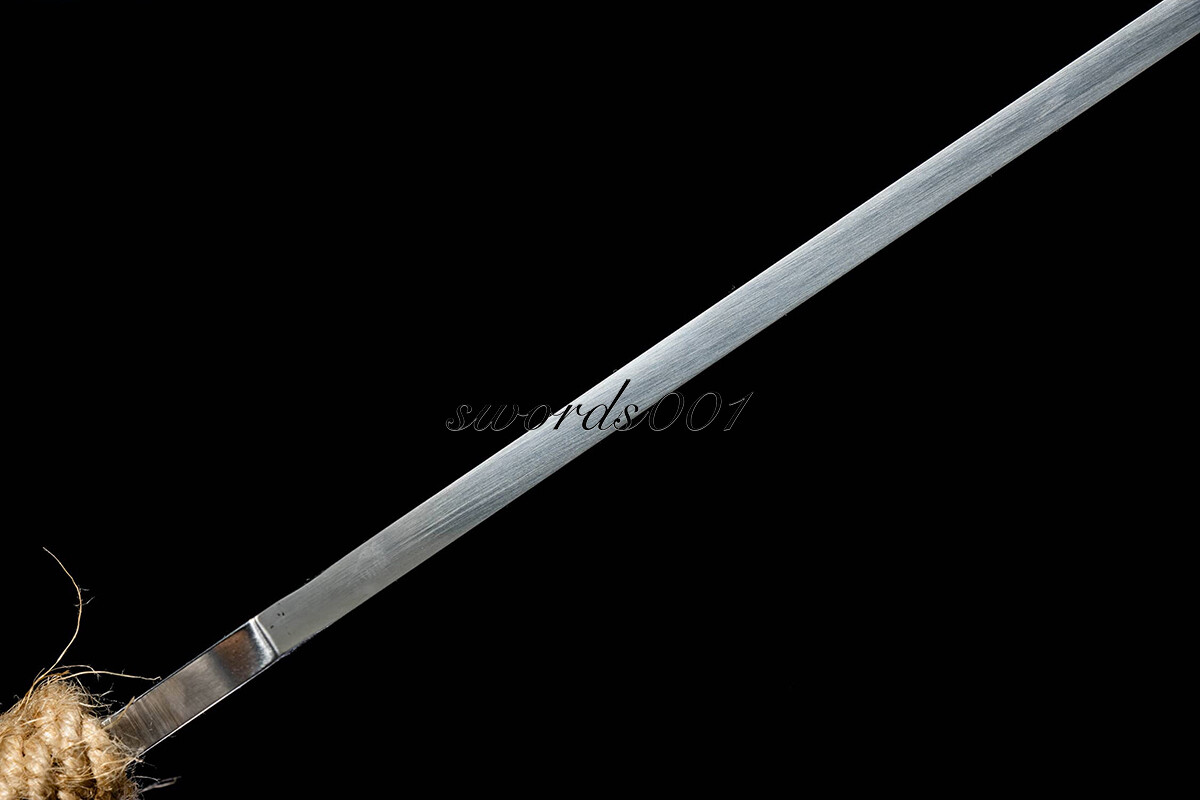 34 IN Rosewood Ring Headed Sword Sharp Dao Broadsword High Manganese Steel Blade