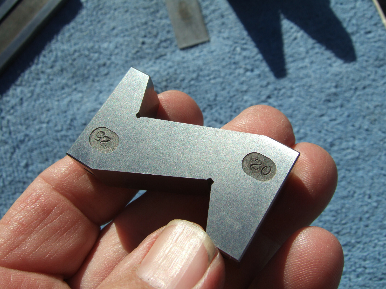 MILL ANGLES (5) PARALLELS (2) MACHINIST VINTAGE OLD TOOLMAKER INSPECTION GRIND