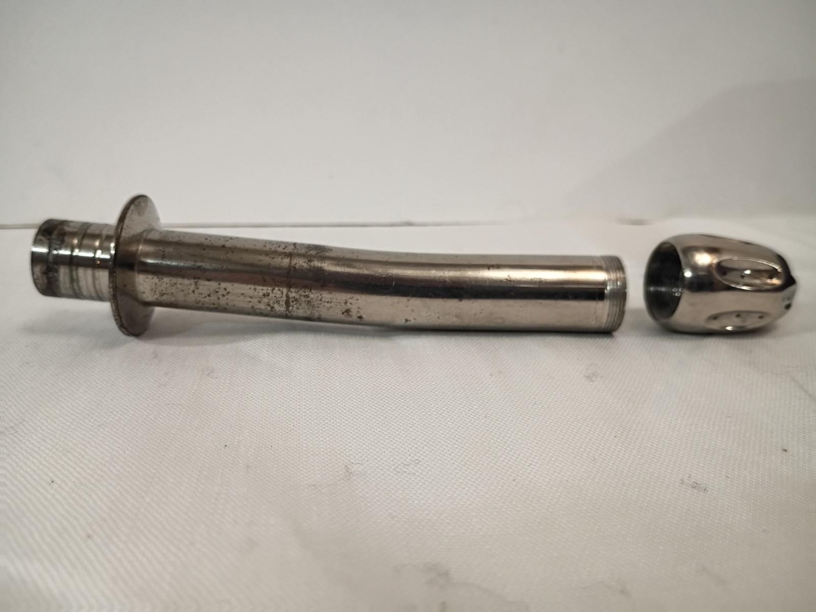 Vintage Unbranded Douche Bulb Syringe w/ metal nozzle