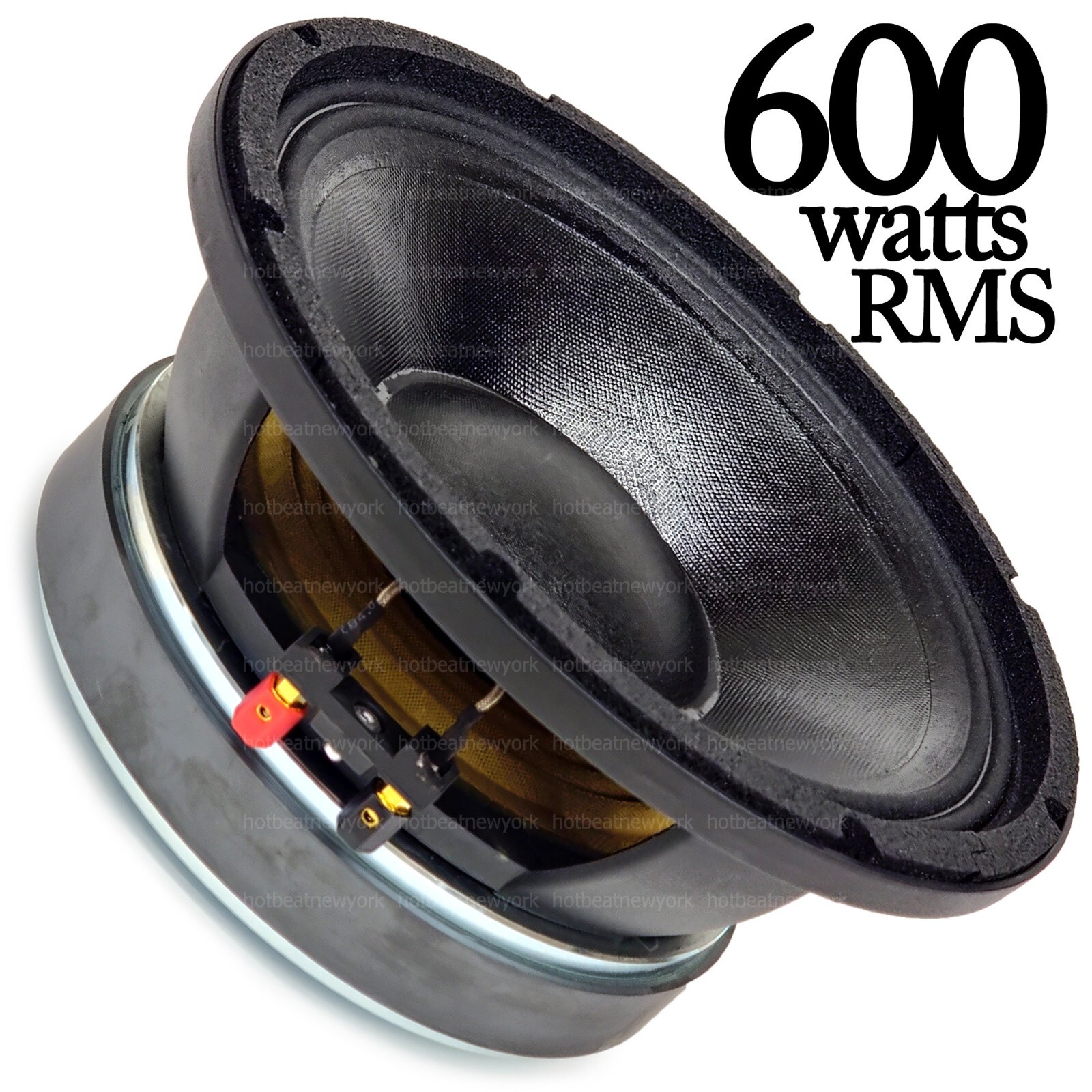 2 x HyperPower 10" Very High Output Midbass Midrange Speaker HP-10MD268 600W RMS