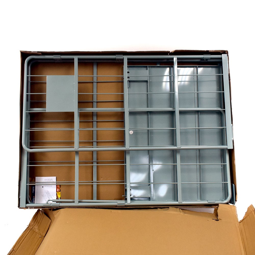 NEW Global Industrial Folding Truck Cart Shelf Rolling 1200lb - 43" x 32" x 67"