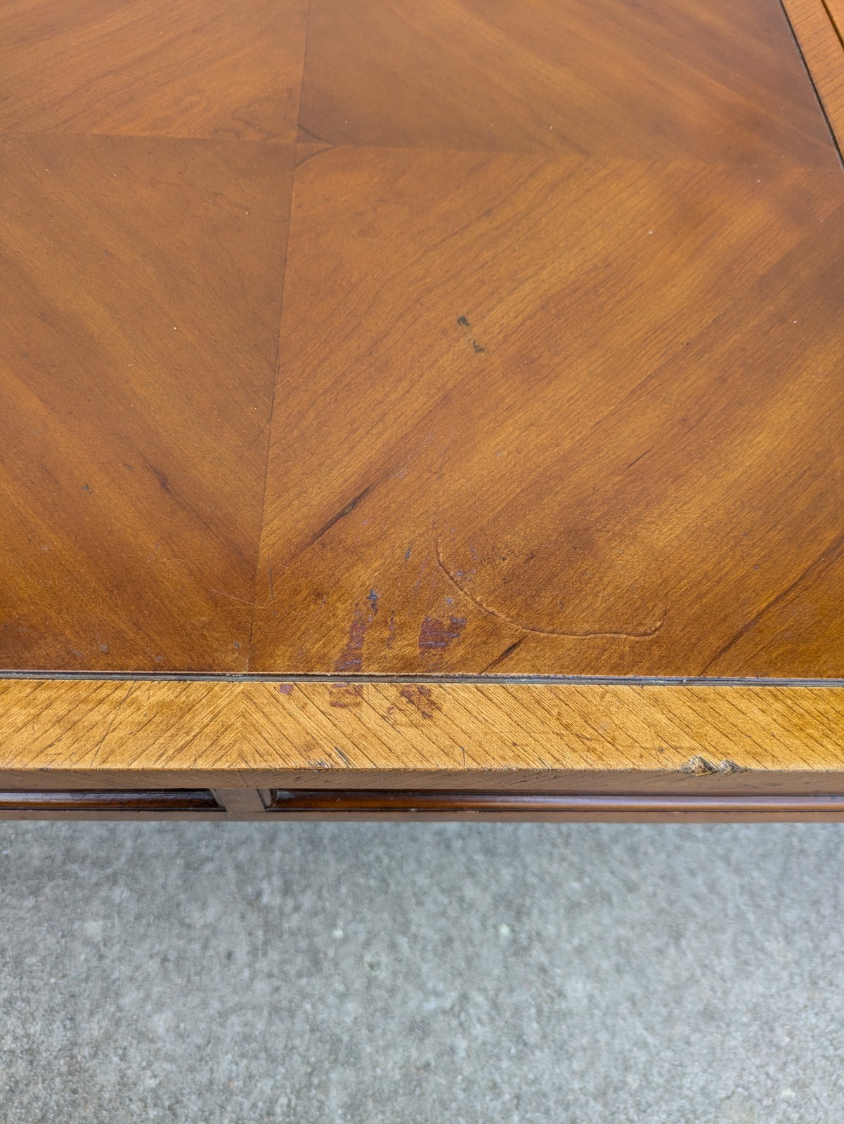 Vintage 1955 Lane Sliding Top Cocktail Coffee Table w Hidden Storage MCM 370