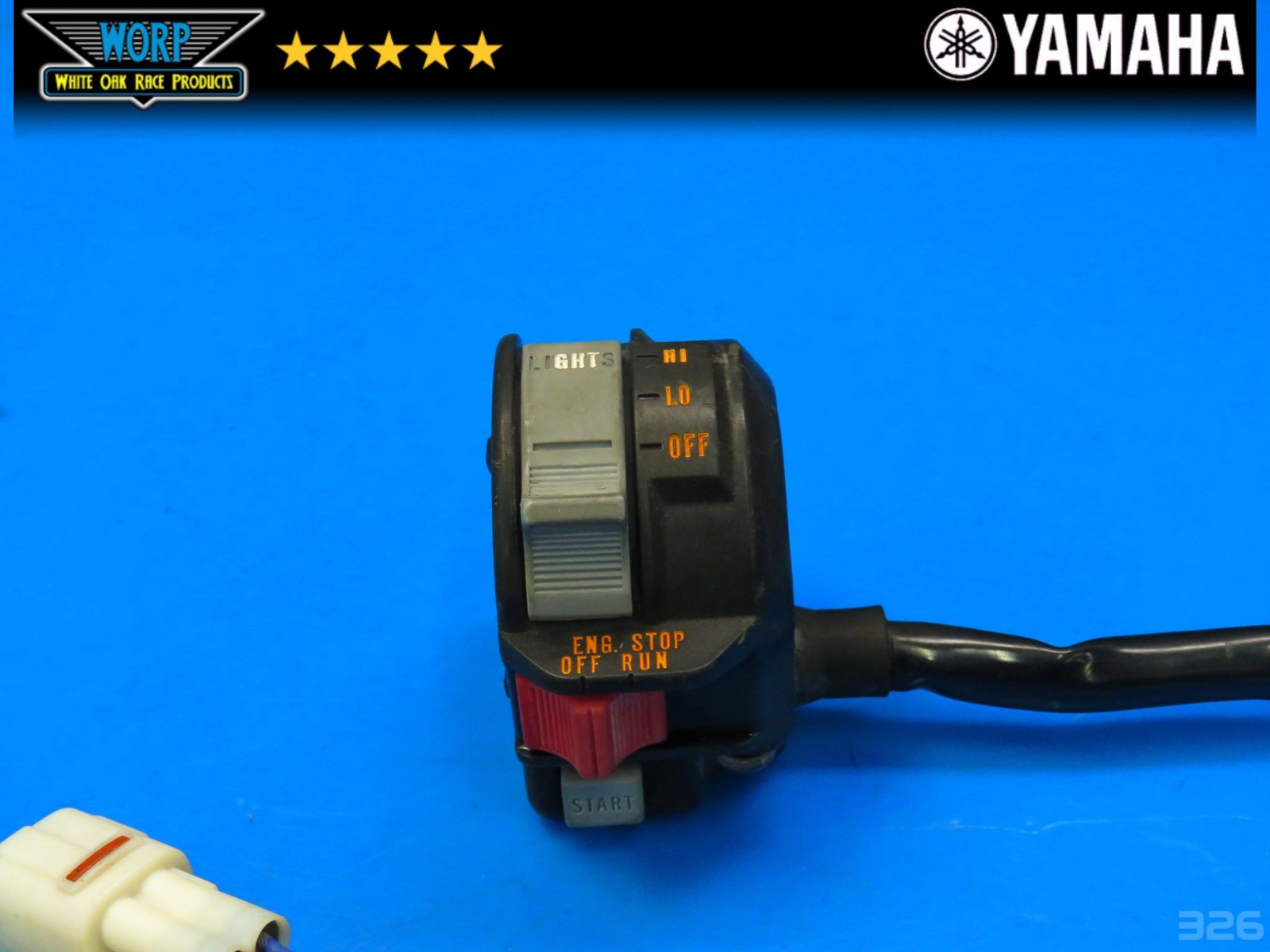 2002 YAMAHA BEAR TRACKER 250 YFM250X HEADLIGHT HIGH LOW START KILL SWITCH 02-04