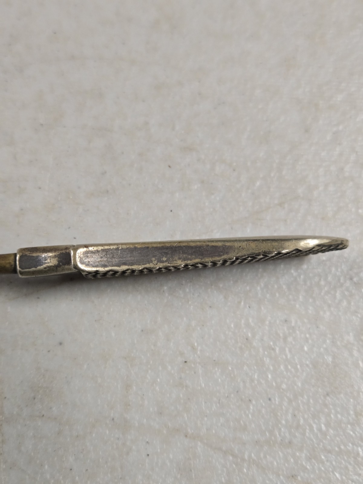 Old VIntage Antique Medical Tool Uterine Barnes Sound Calibrated F Walters & Co