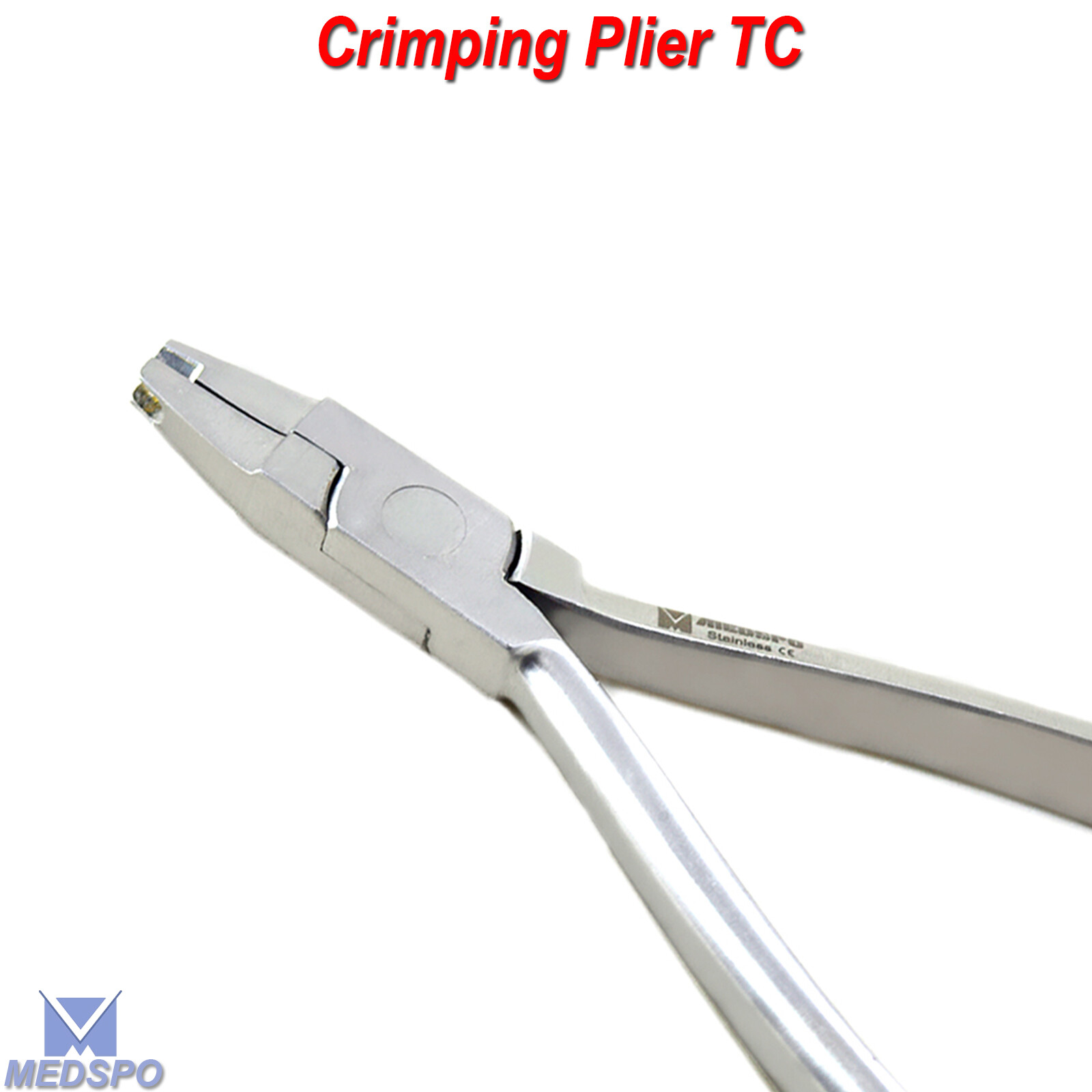 Orthodontic Crimpable Arch wire Placement Ortho Dental Hook Crimping Pliers TC