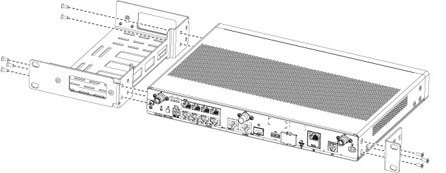 Cisco 4200 ISR Chassis in Rack with AC Power Unit ACS-4220-RM-19