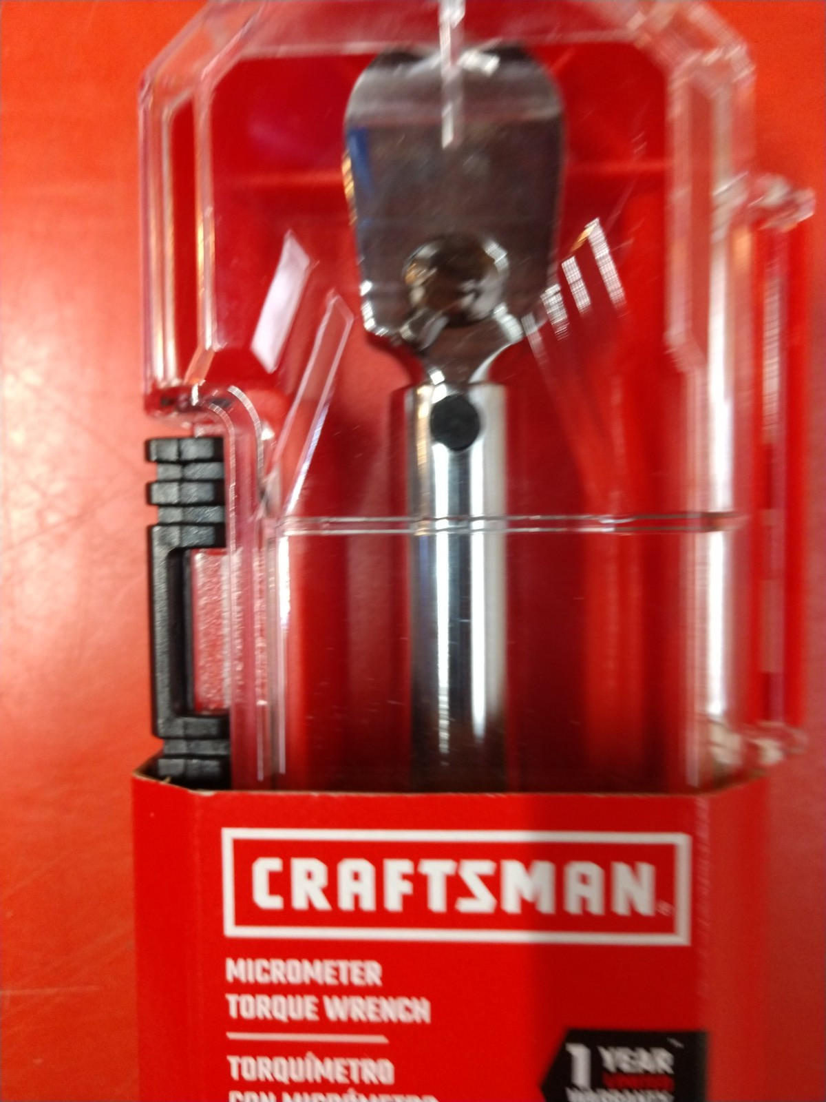 Craftsman CMMT99433 3/8" Inch Micrometer Torque Wrench 20-100 ft-lbs NEW SEALED