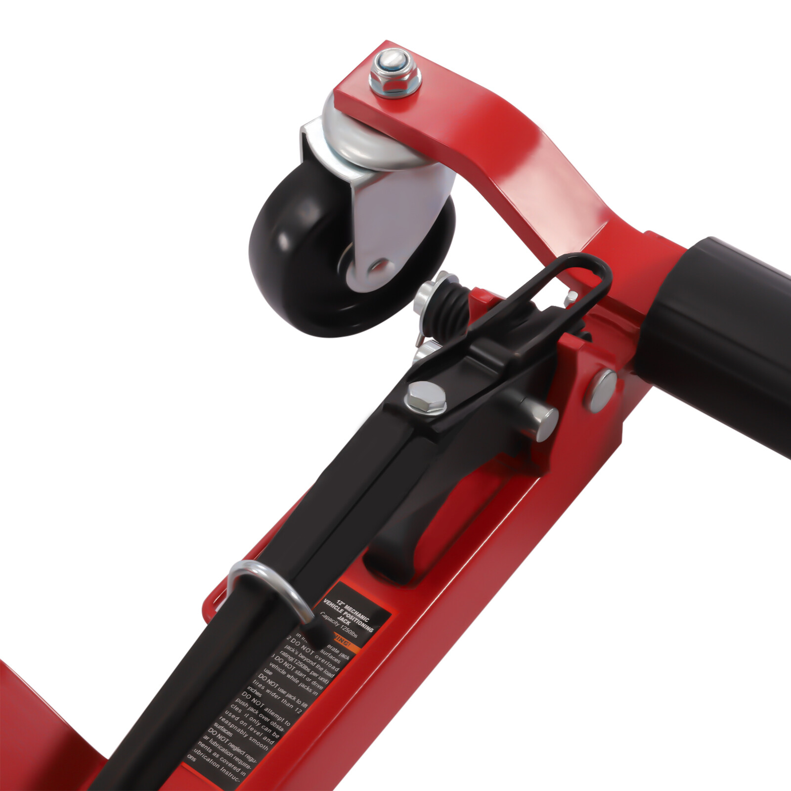 1500lb Ratcheting Wheel Dolly Auto Vehicle Positioning Moving Car Tire Lift Jack