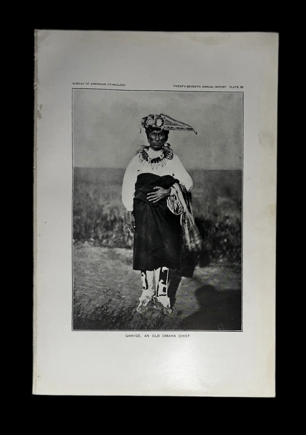 Lot of 25 Native American Indian 1905 Omaha Tribe Photograph Portraits 11.5x7.5