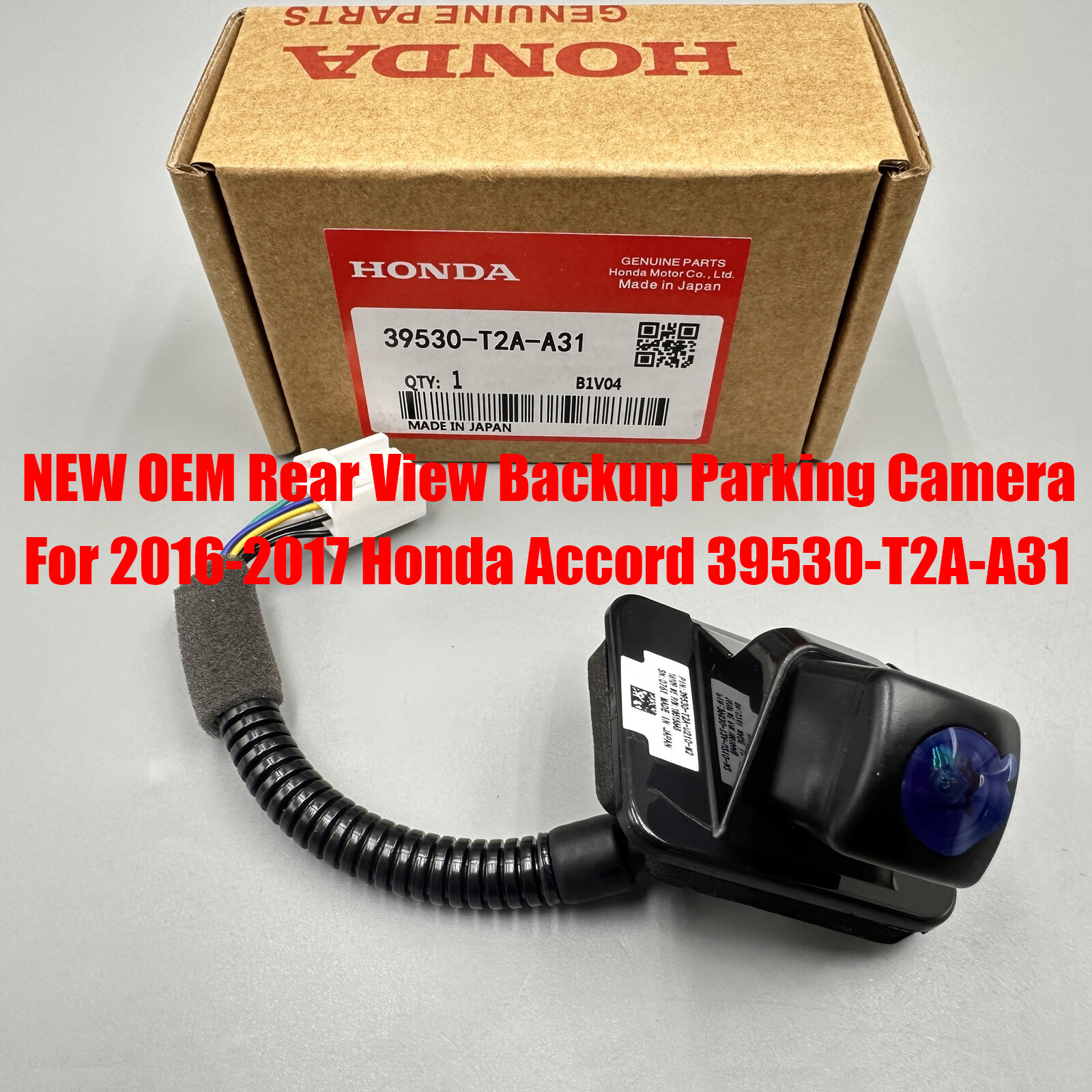 NEW OEM Rear View Backup Parking Camera For 2016-2017 Honda Accord 39530-T2A-A31