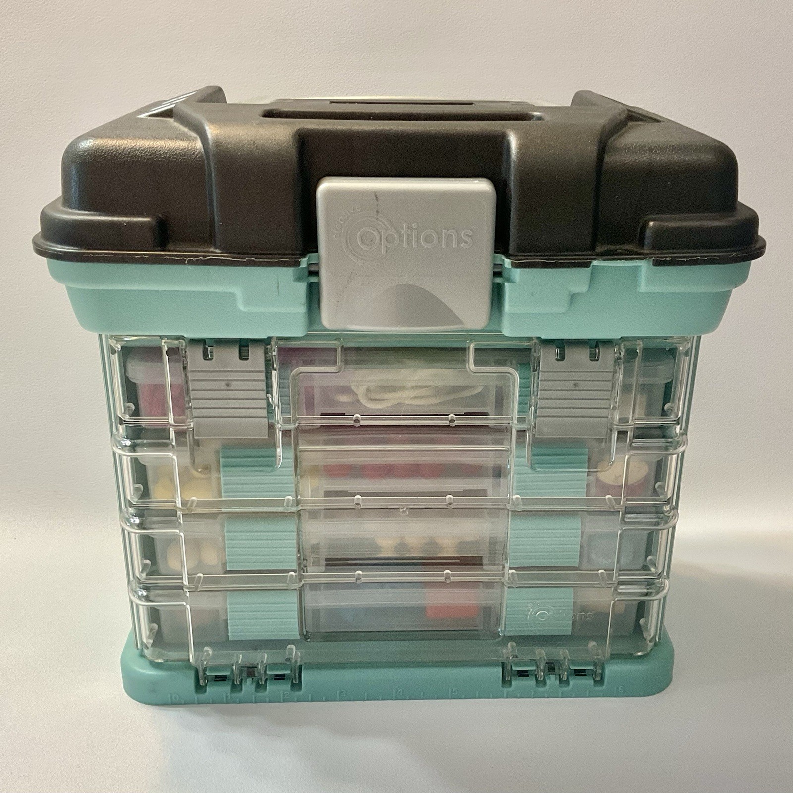 Creative Options Gray Grab N Go Rack System with Macrame Supplies