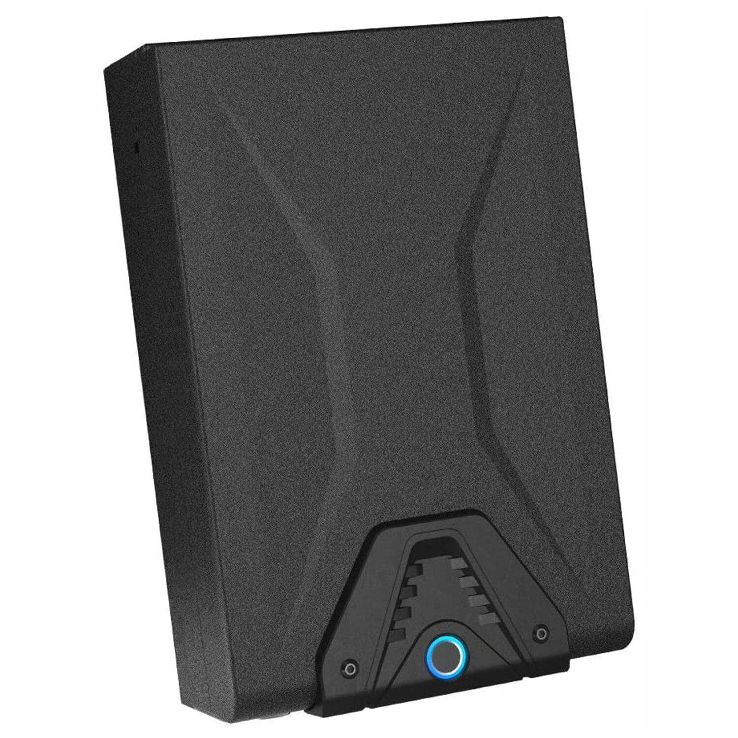 RPNB Black Biometric Fingerprint Gun Safe Quick Access LED Light， Open Box