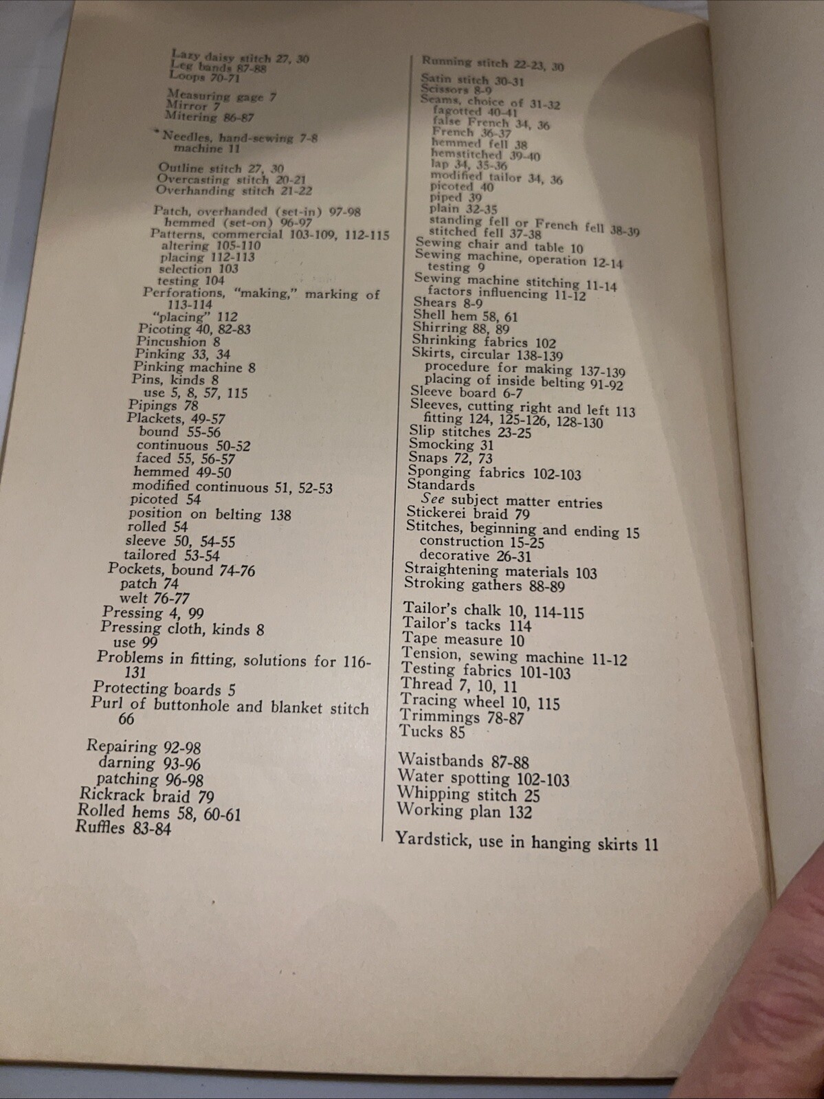 Clothing Construction Mary C. Whitlock 1933 Vintage Sewing Dressmaking Pattern