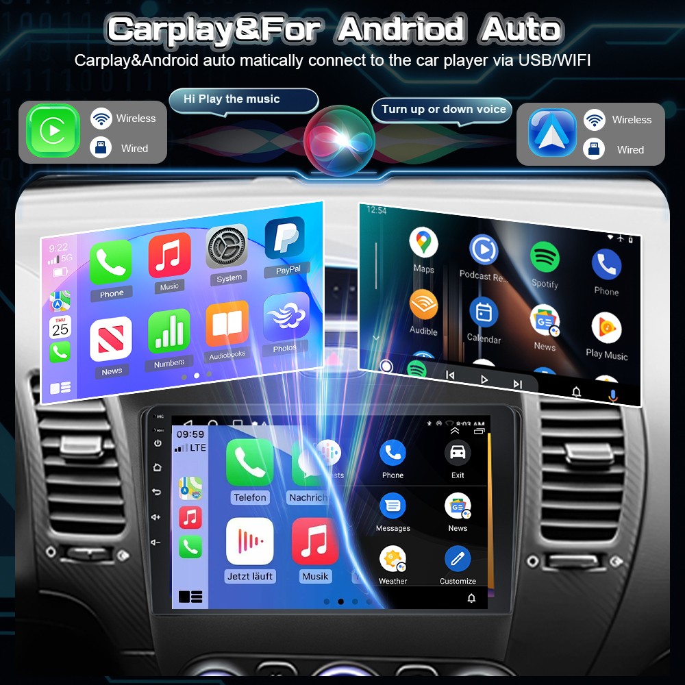 For 2014-2018 Kia Forte Apple CarPlay Android 16.0 Car Stereo Radio GPS Navi RDS