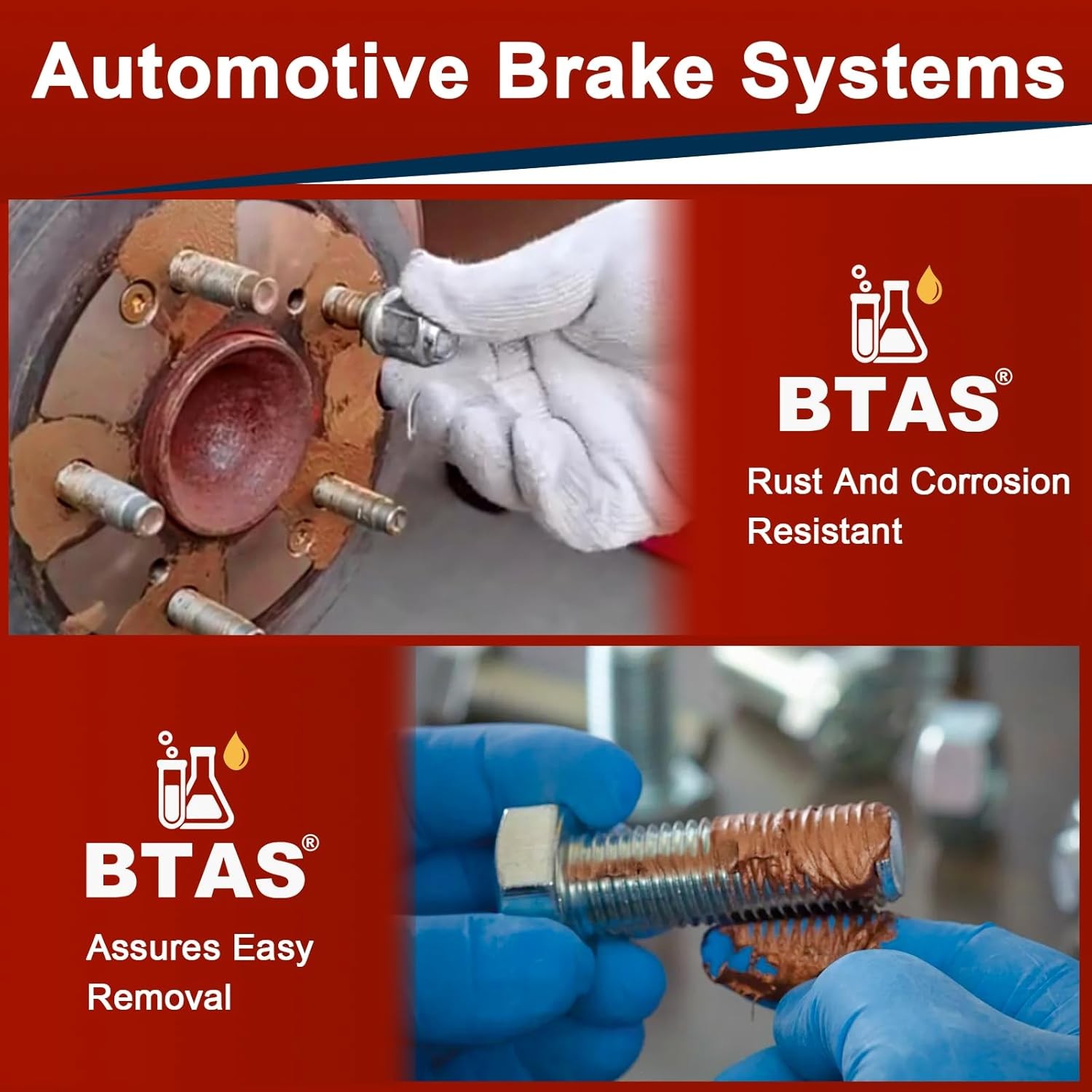 Copper Anti-Seize Compound Thread Lubricant Grease Never Antiseize High Temp for