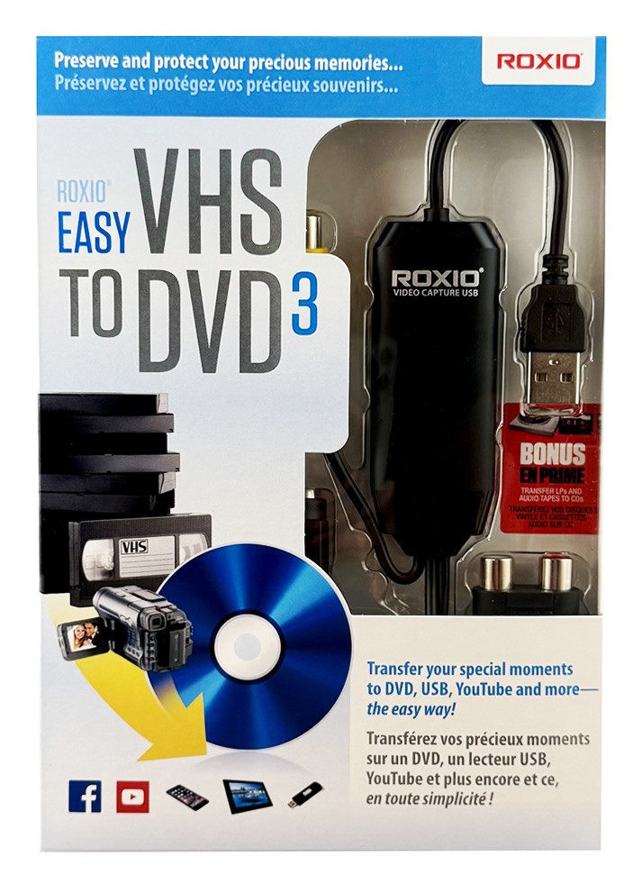 Roxio Easy VHS to DVD 3