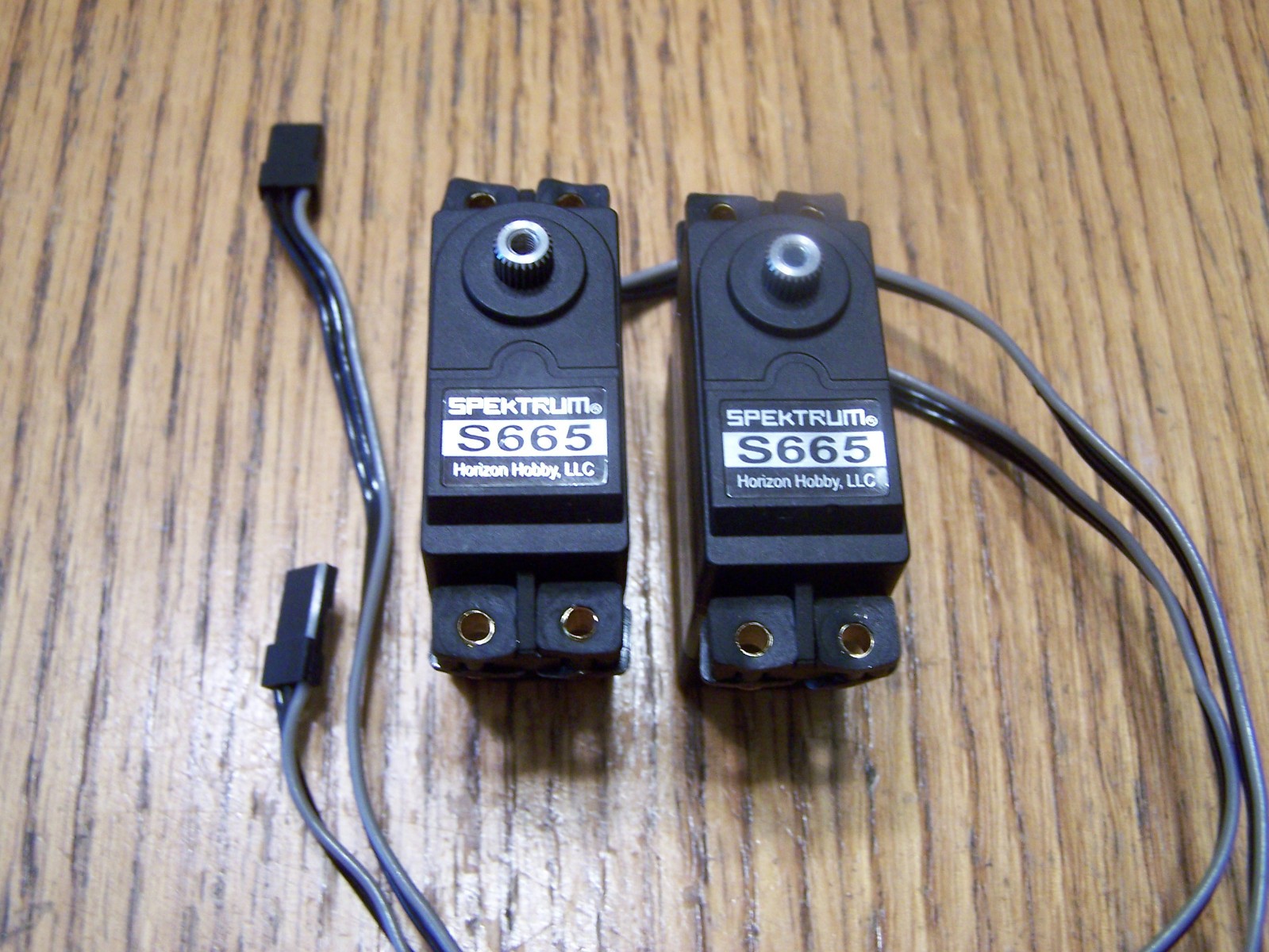 2 Arrma Spektrum S665 High Torque Steel Gear Steering Servo 270oz 25T Kraton EXB