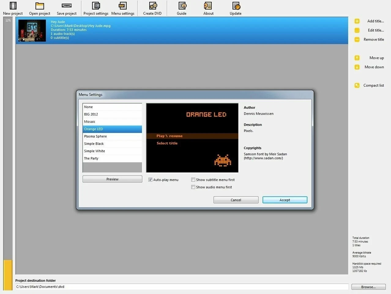 DVD Flick Convert Any Video to DVD - AVI, DIVX, FLV, MOV, WMV for Windows