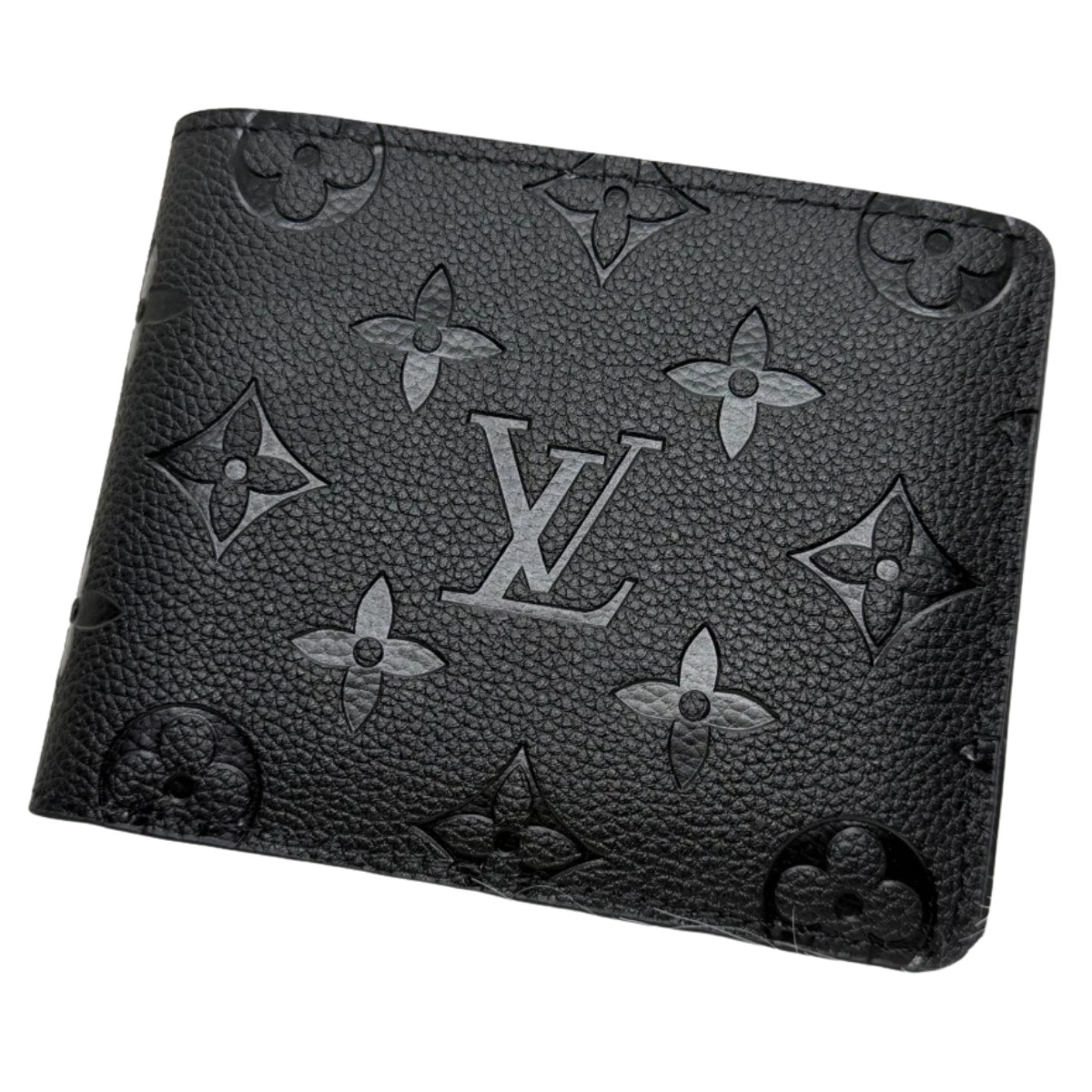 Louis Vuitton Multiple Monogram Canvas Black Bifold Men's Wallet w/ Box