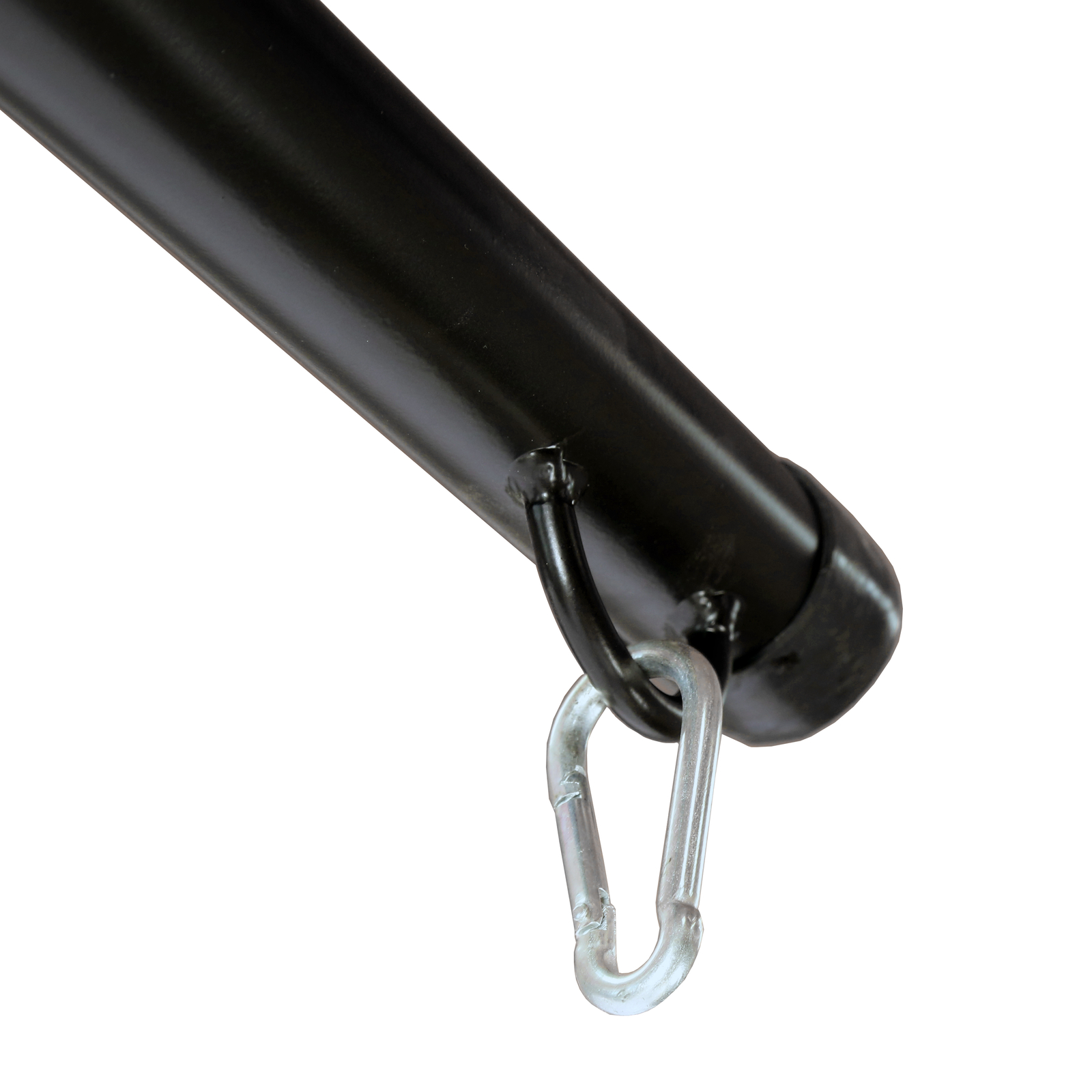 Black Steel Solid Frame Stand Hammock C Stand For Porch Swing Hammock Chair