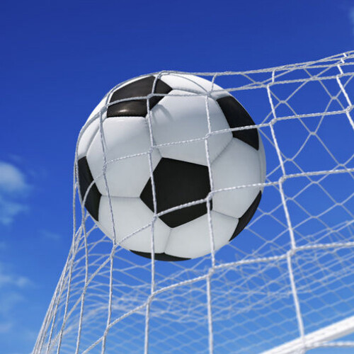 Portable Goal Soccer Steel Frame 12' x 6' Football Net Quick Ball Sport Training