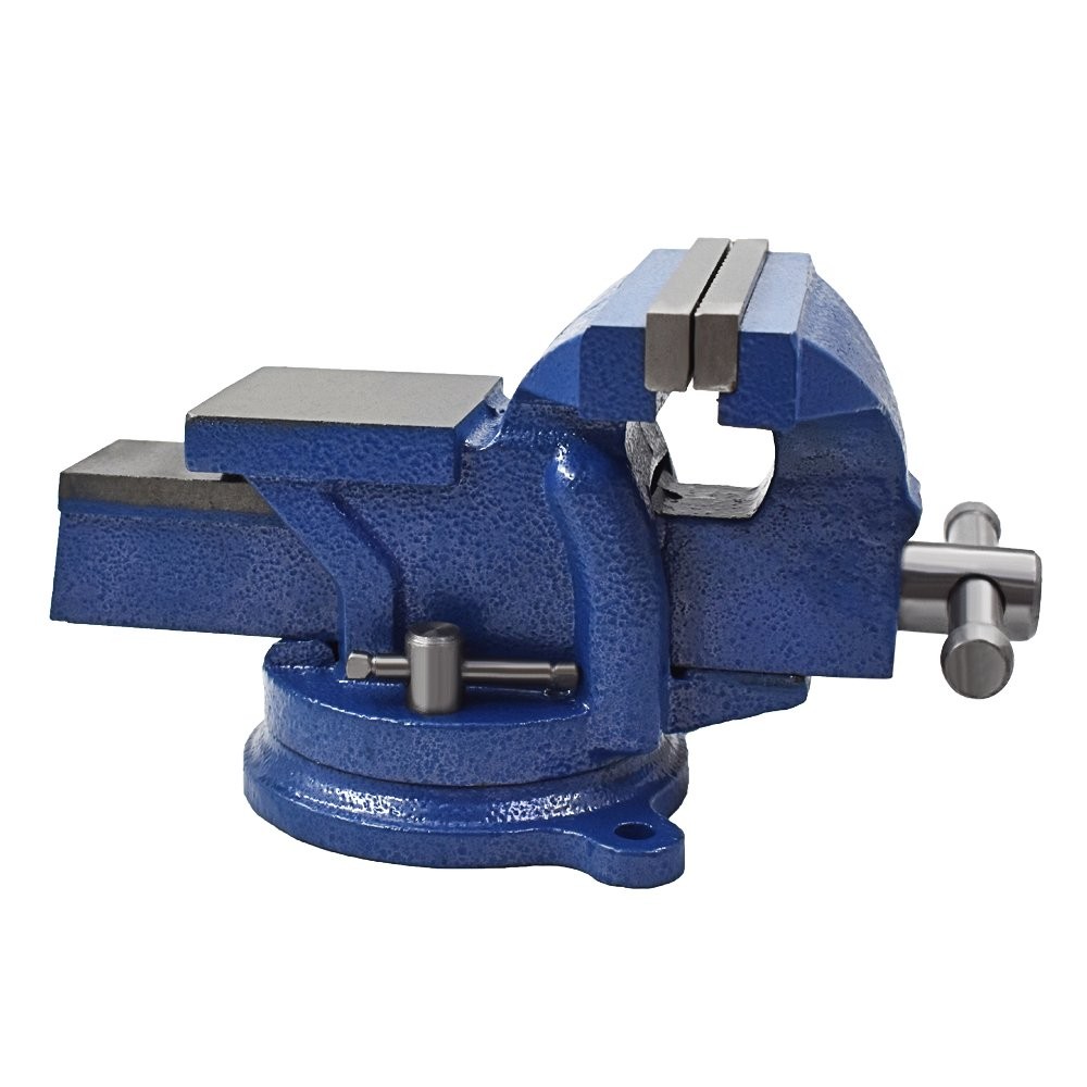 6" Mechanic Bench Vise Table Top Clamp Press Locking Swivel Base Heavy