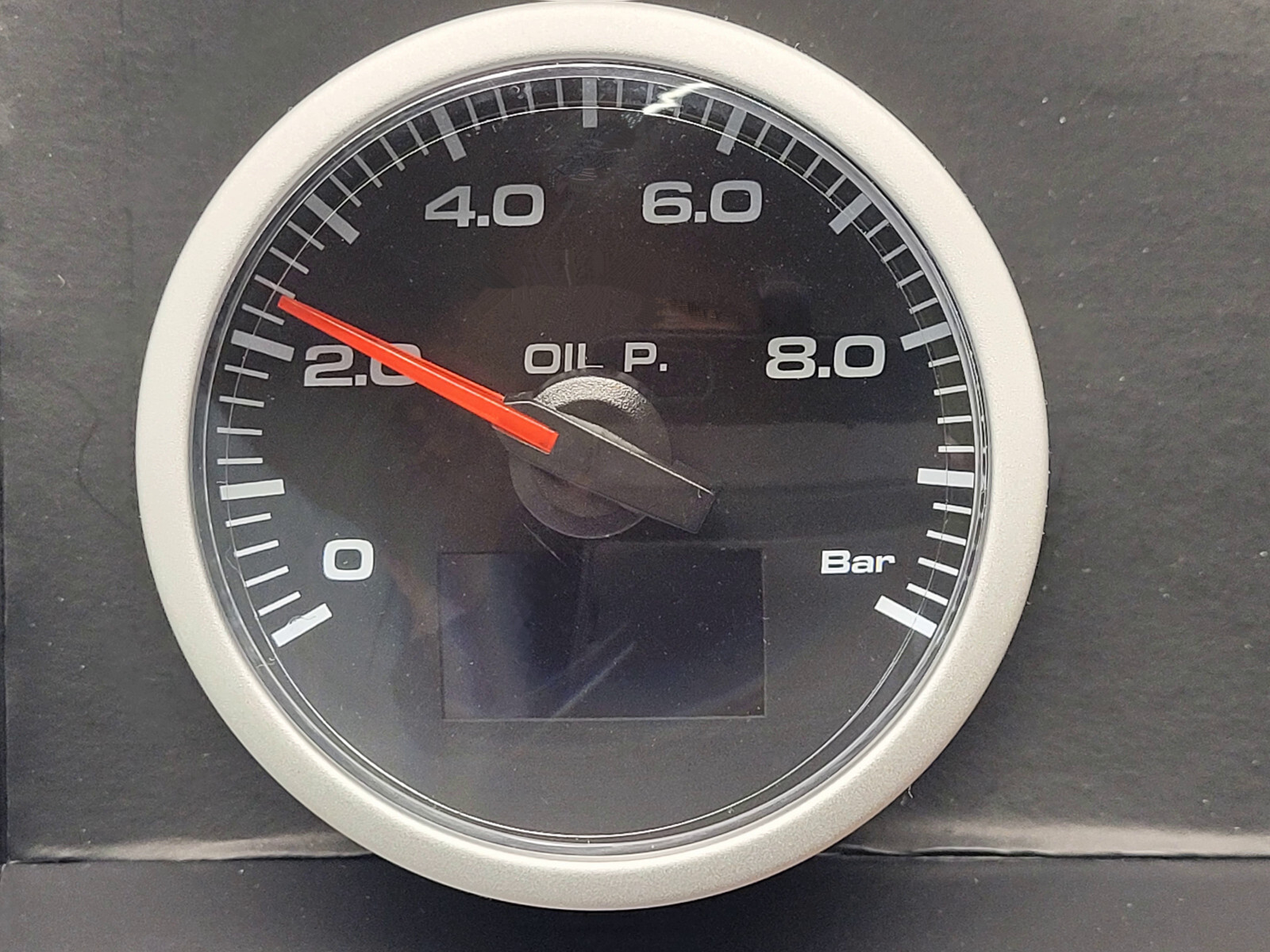 RSR Oil Pressure Gauge 4 in 1 Clear Oil Temperature Water Temperature 60mm Instrument TT