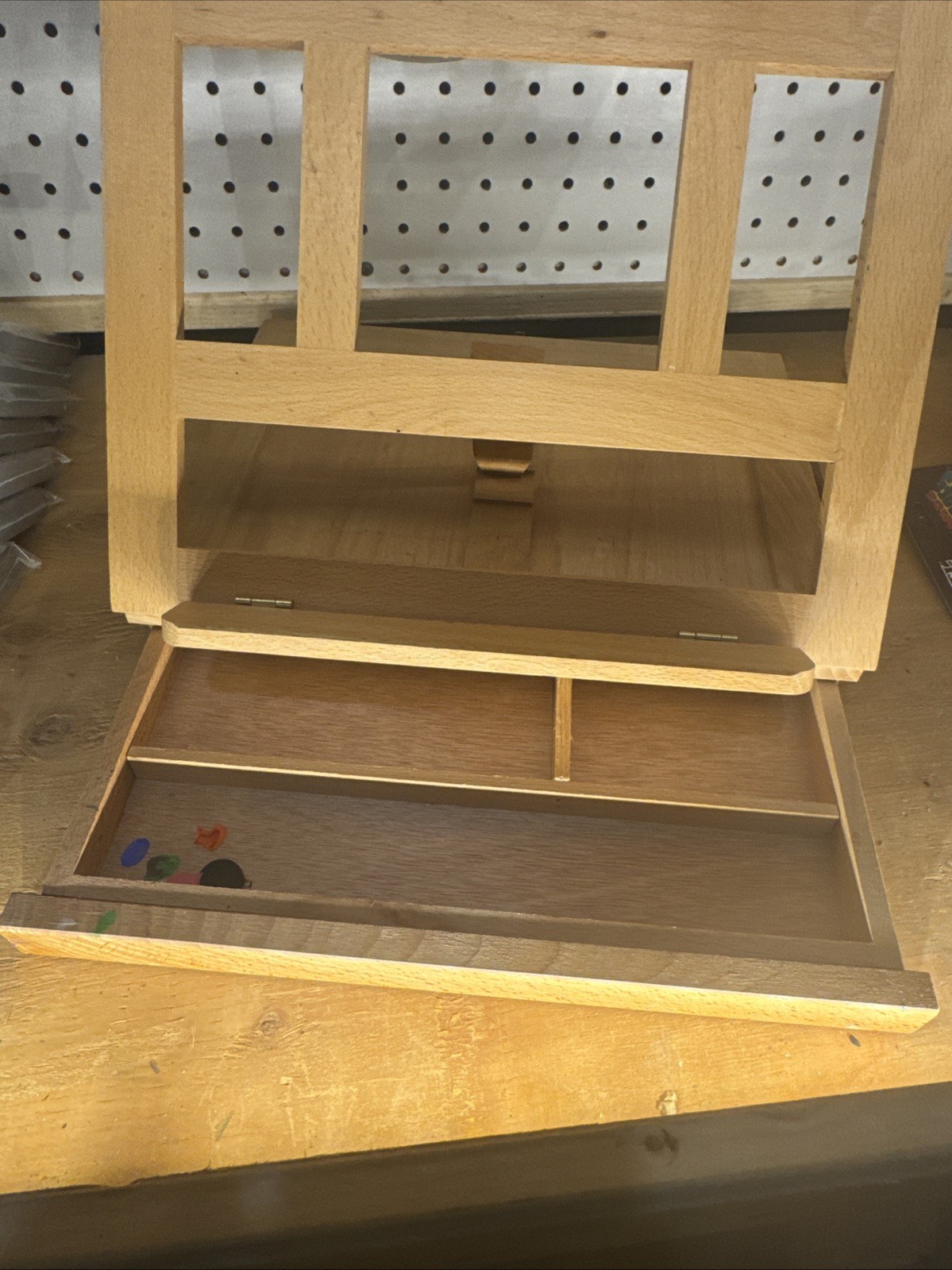 Artist Wood Desk Table Easel, With Storage Drawer