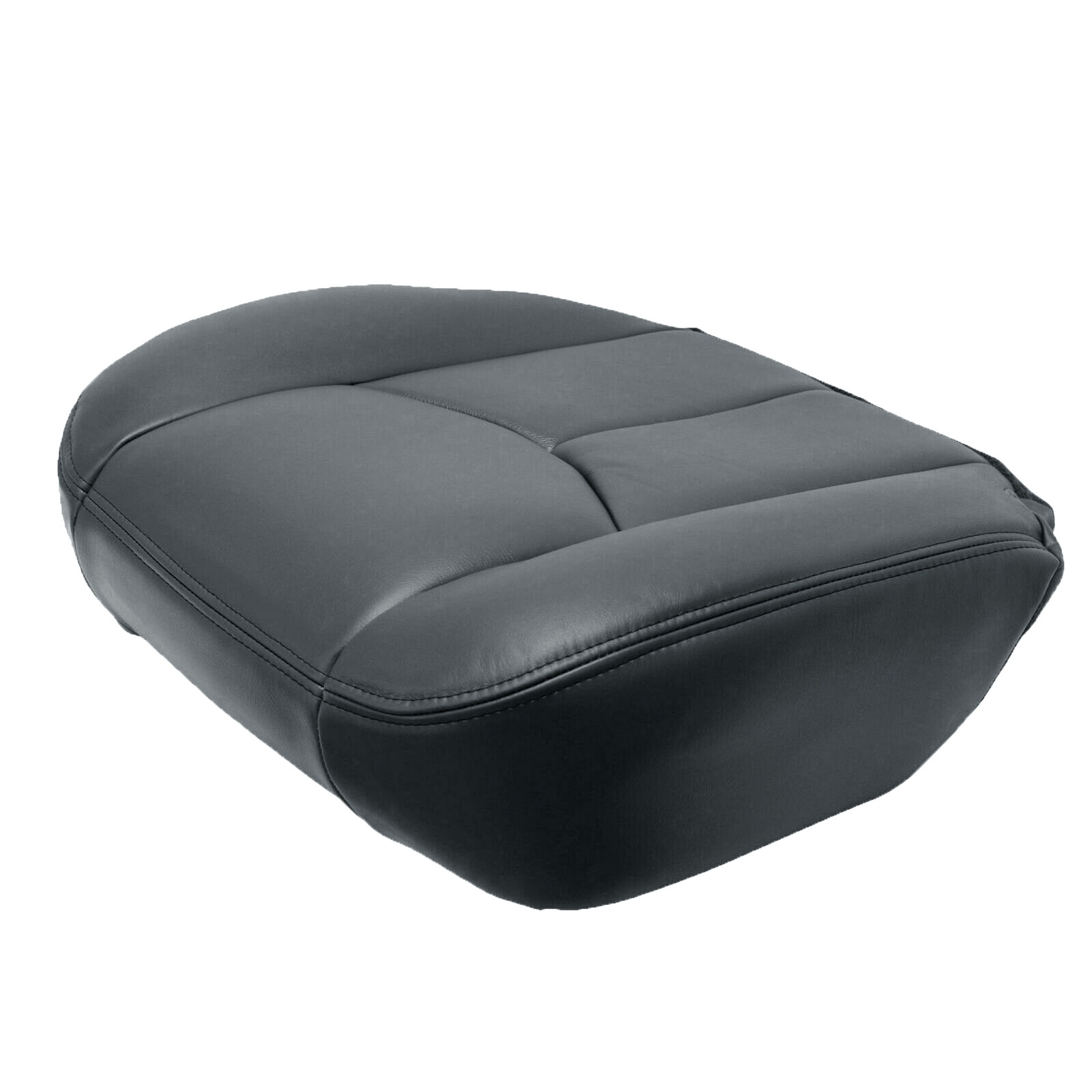 For 2003-2007 Chevy Silverado 1500 2500 HD Driver Bottom Seat Cover Dark Gray