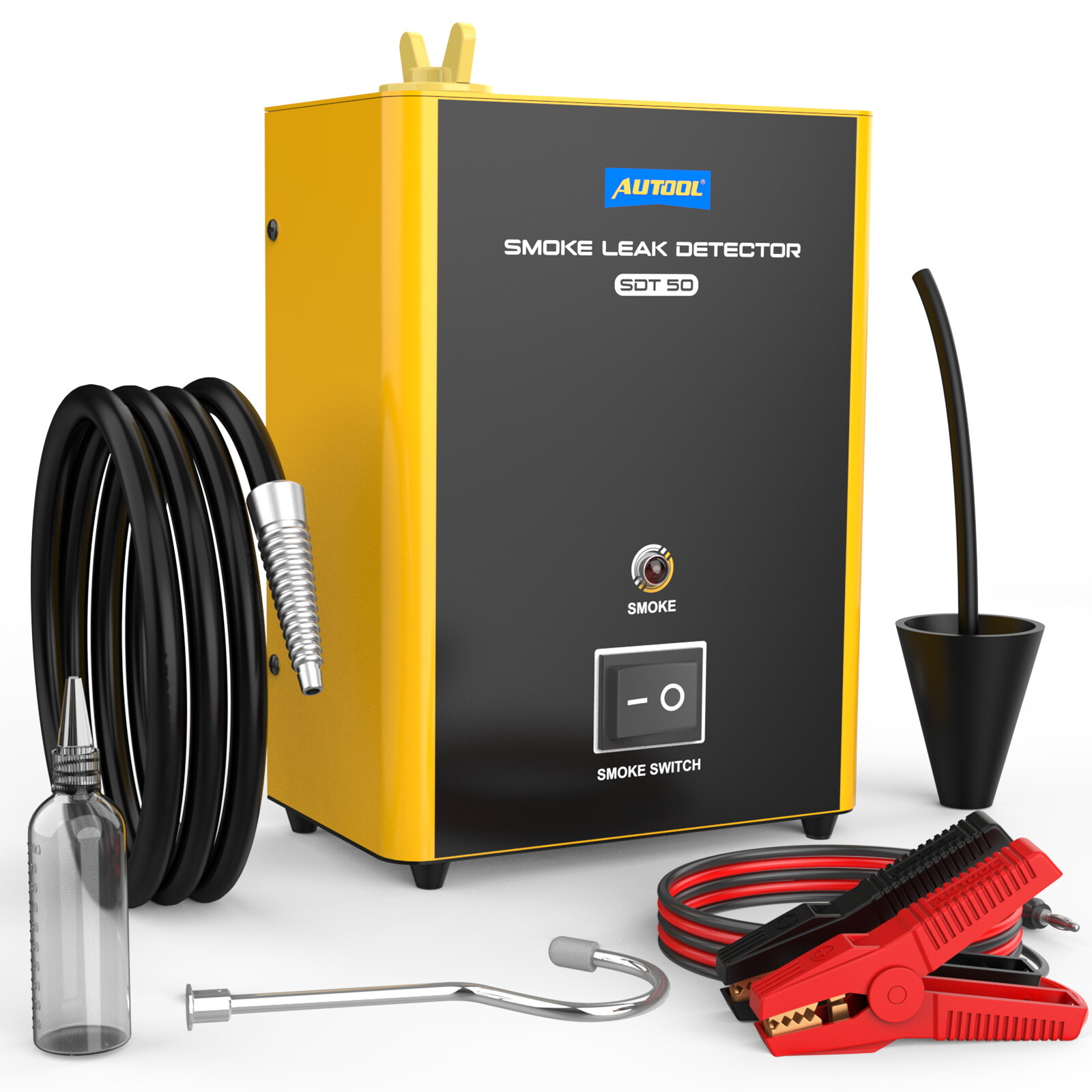 Automotive EVAP Smoke Machine Leak Detector Car Pipe Vacuum Diagnostic Tester US