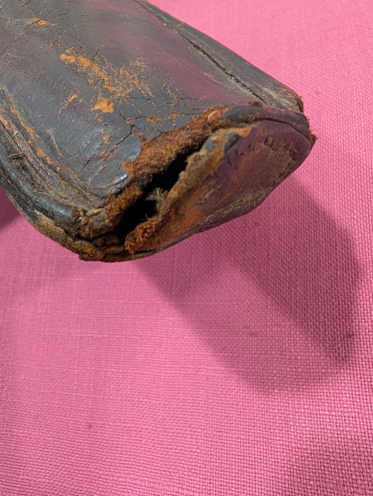 ORIGINAL GERMAN WW1 1915 DATED FULL LEATHER STOCK HARNESS C96 MAUSER BROOMHANDLE