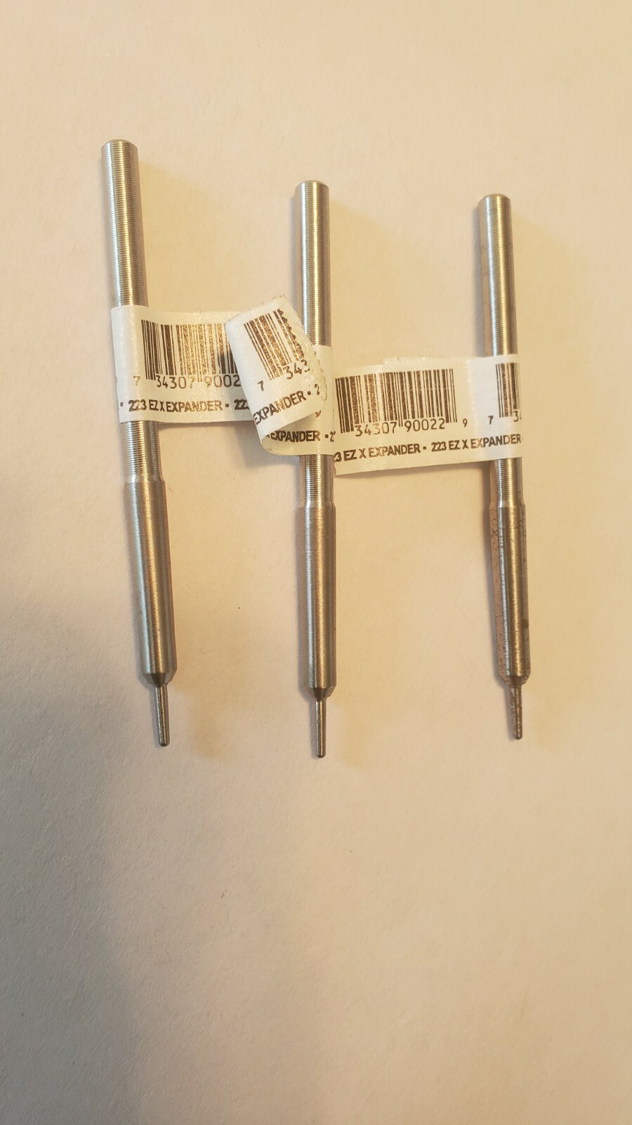 3-Pack of Lee 90022 EZ X Expander/Decapping Rod Decapper .223 Rem Cal (SE2172)