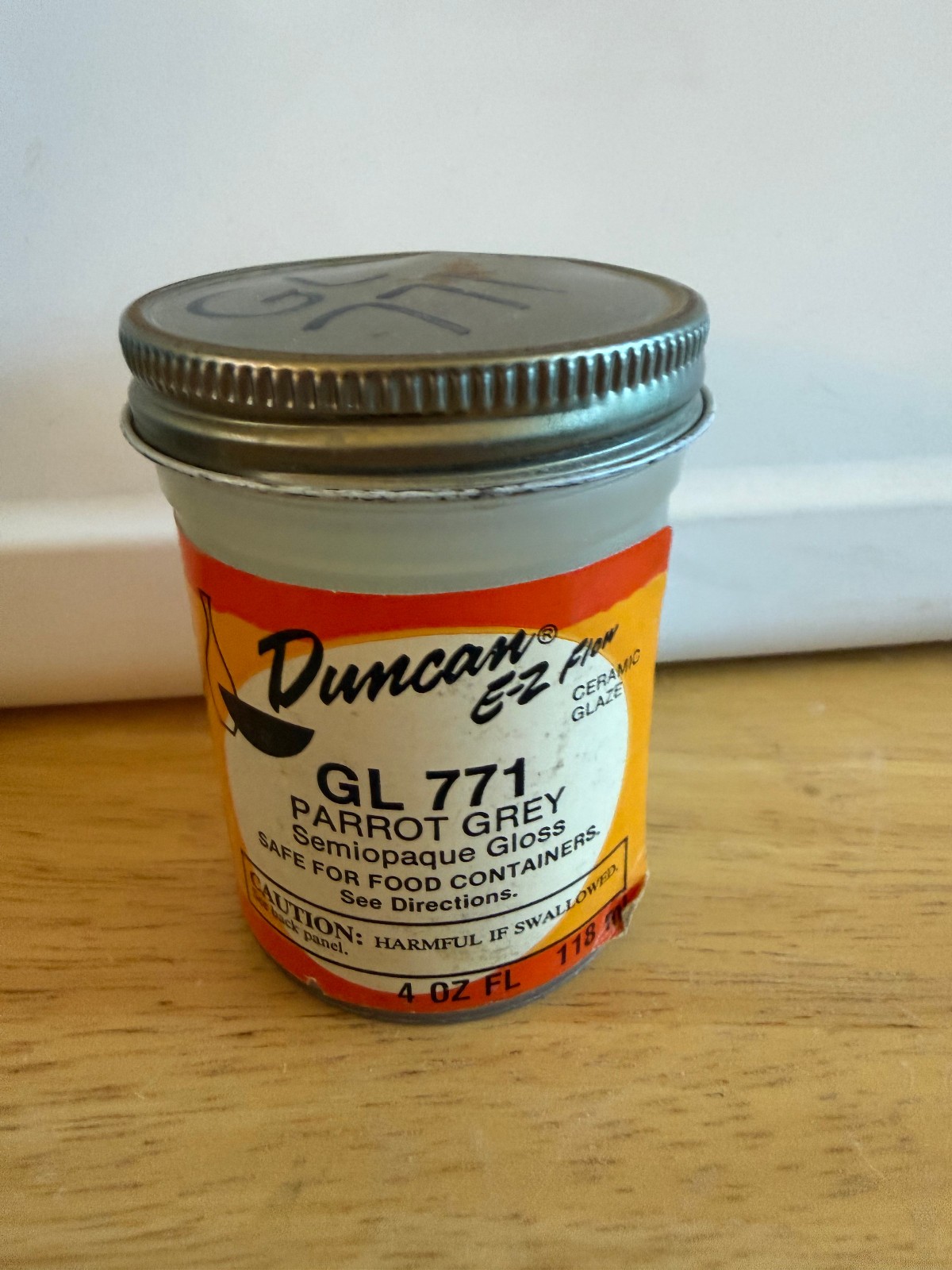 Duncan Gloss Glaze GL771 Parrot Grey