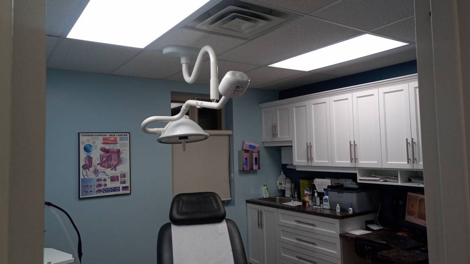 2 PK 2x4 LED Flat Panel Light Remote Control 3000k-5000k Dimmable Office Troffer