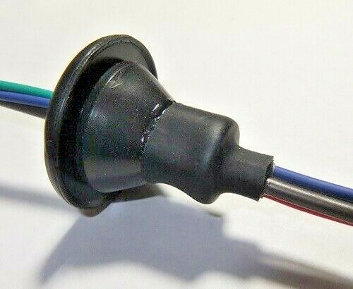 Wiring Harness Grommet Firewall Boot with sealing sleeve 4 Cable Entry 1/4 ID