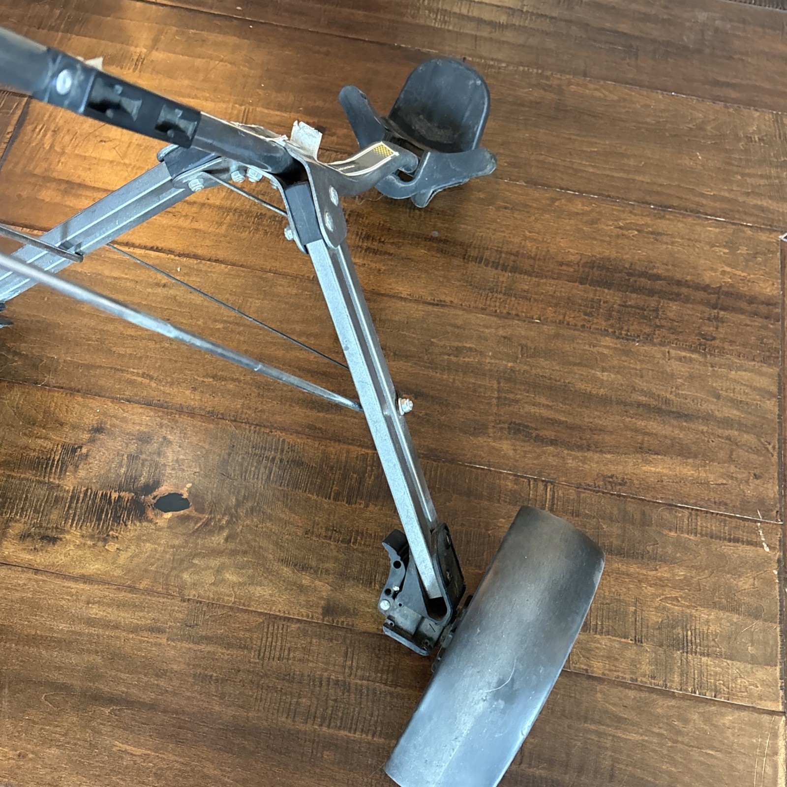 Bagboy Golf Bag Cart Push Pull Cart Model M-300 Collapsible Storage Very Good