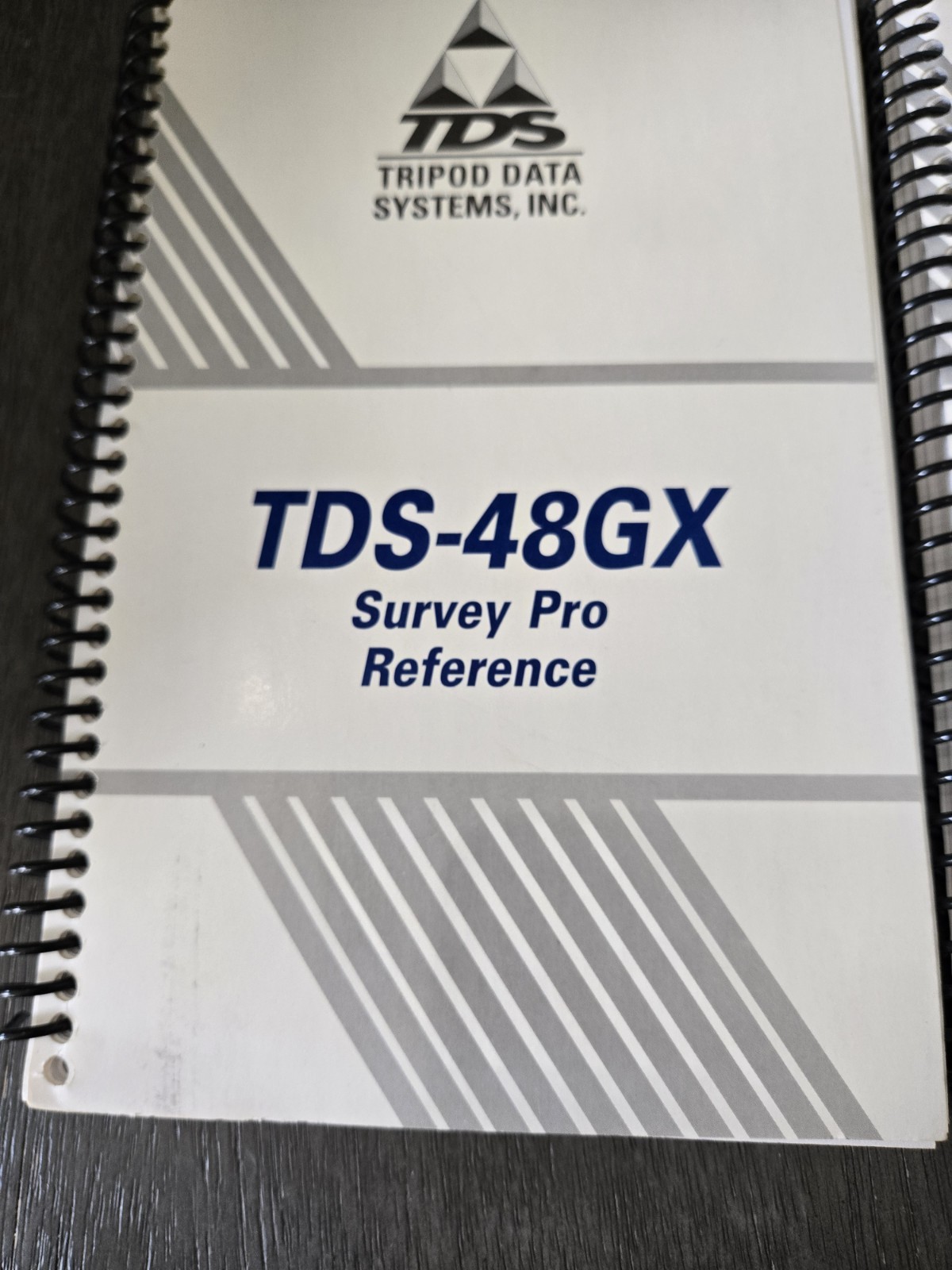 TDS-48GX Survey Pro Reference, TDS-48GX Survey Pro User's Manual