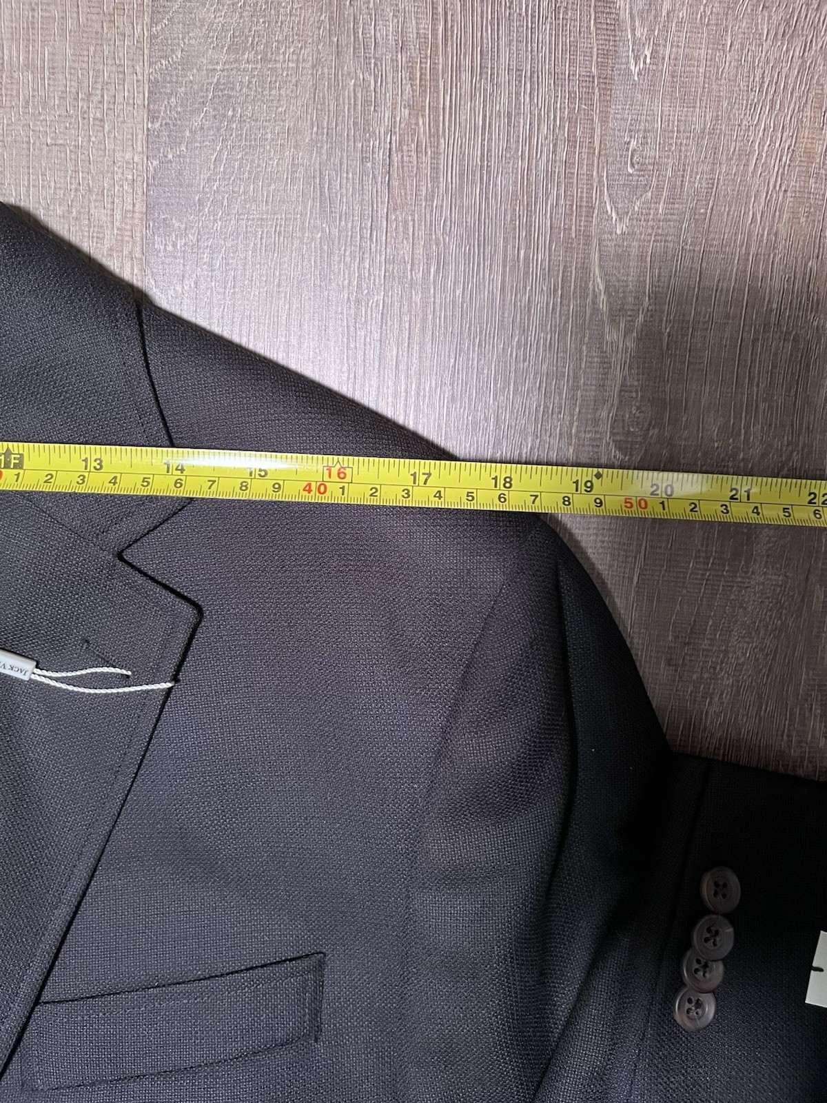 NWT Jack Victor Collection Muirwood Sport Jacket Black 42L Wool *Read