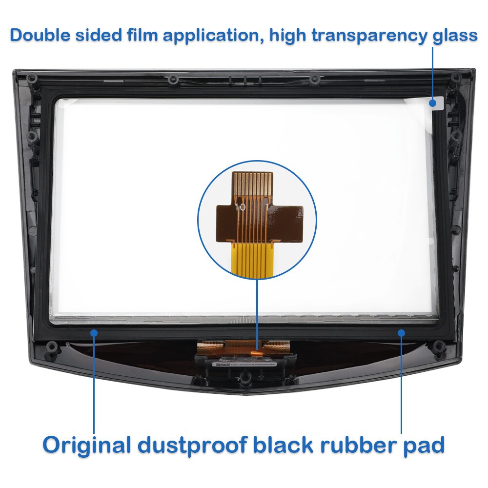 New Touch Screen Display For 2018-2020 Cadillac ATS CTS SRX XTS CUE Touch Sense
