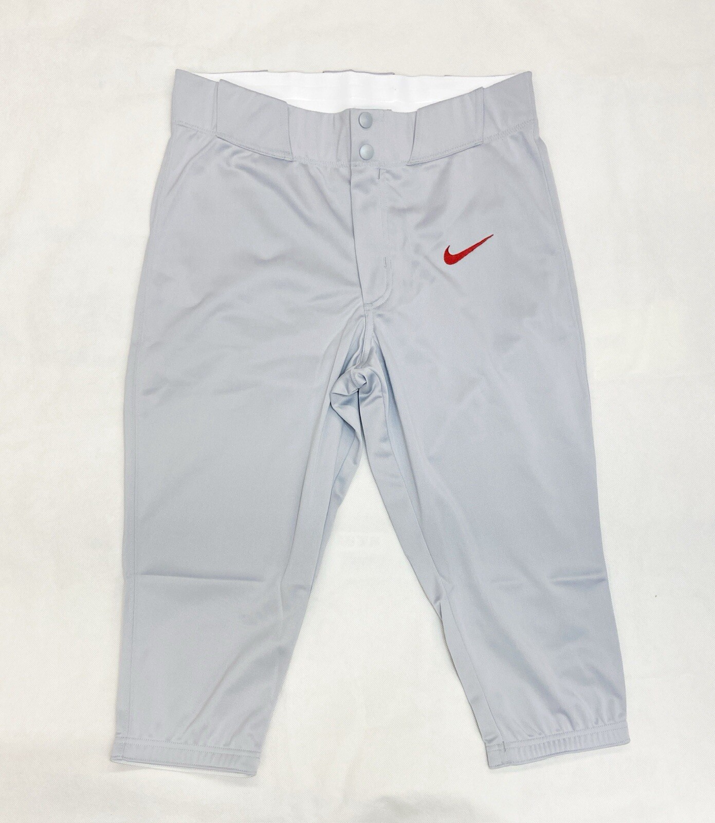 Nike Vapor Select2 High 3/4 Baseball Pant Men's Medium Grey Knicker DX9090