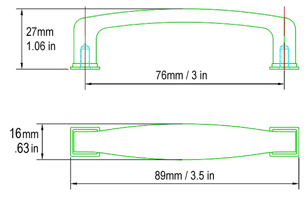 Satin nickel Square Kitchen Cabinet Drawer Knobs Pulls 3 3/4" 5" Brushed nickel