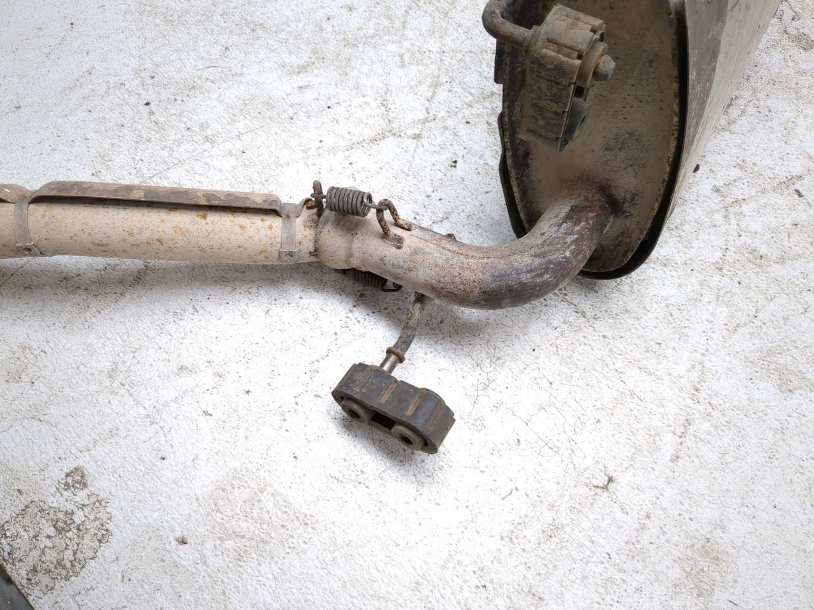 17-19 Polaris RZR 570 Full Exhaust Header Pipe Muffler