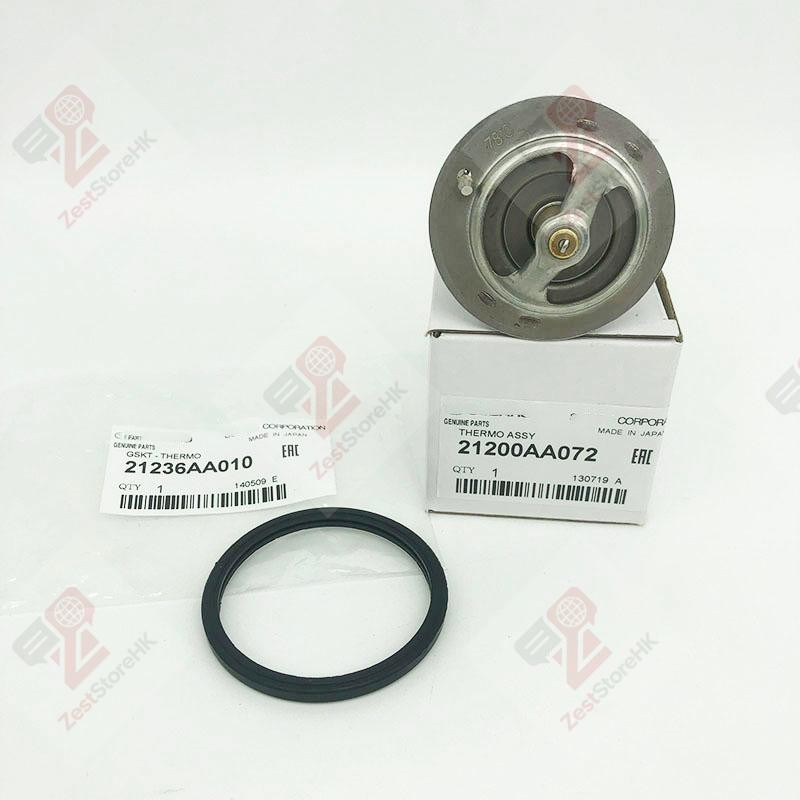 NEW For Subaru Thermostat & Gasket Kit Legacy Forester Outback Impreza WRX OEM