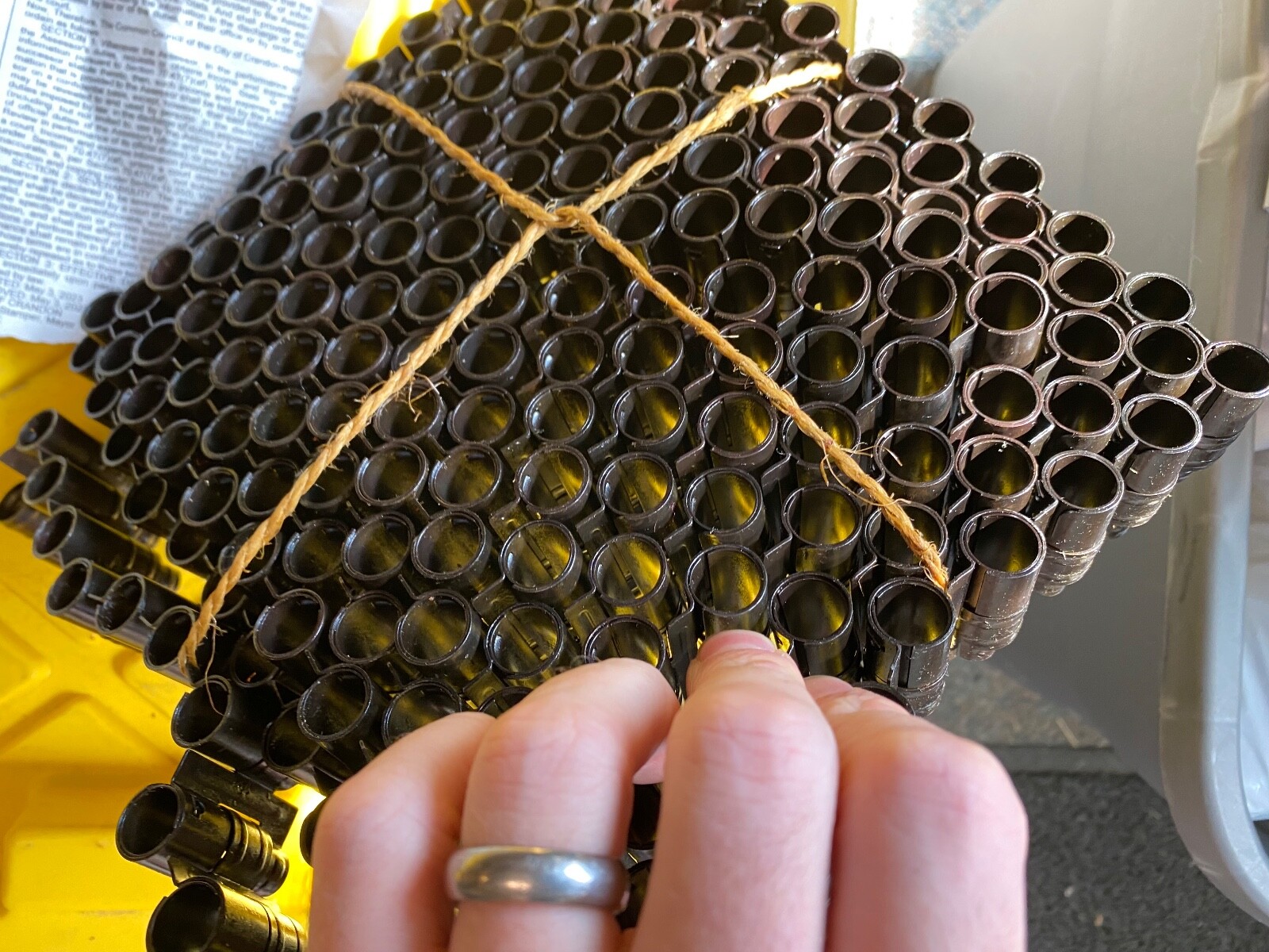 WWII ERA SG-43 GORYUNOV AMMO BELT 7.62x54r SOVIET ERA RUSSIAN MAXIM M1910 ****