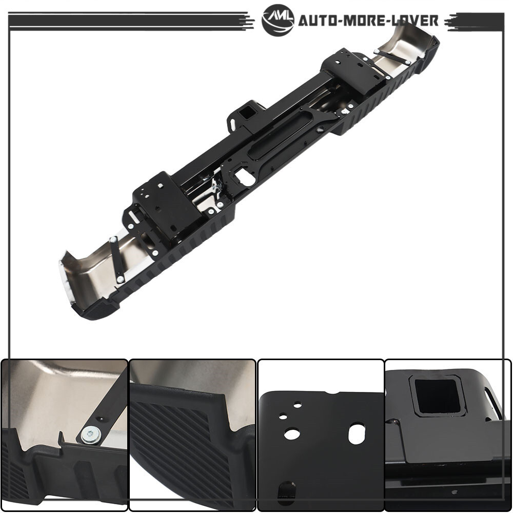 For Ford F-150 2015 2016-2020 2019 Rear Step Bumper Assembly Chrome W/ Max Tow