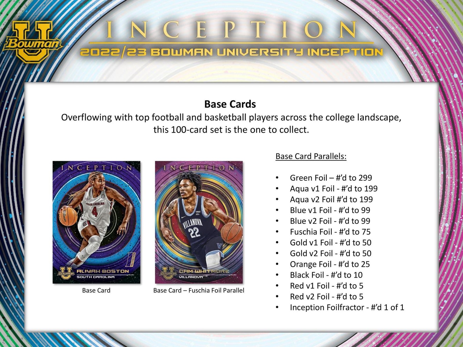 2022/23 BOWMAN UNIVERSITY INCEPTION HOBBY BOX