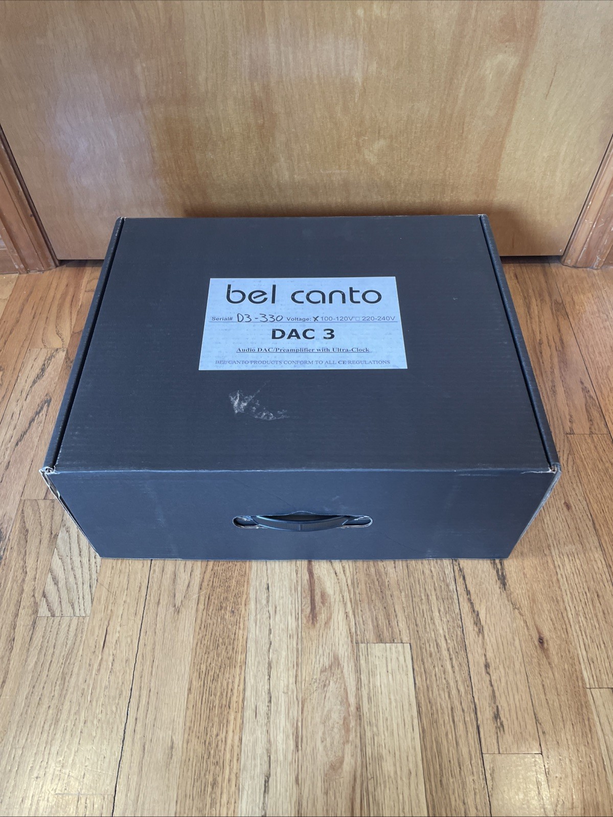 Bel Canto DAC3 Digital to Analog Converter DAC Preamp - Black - MINT w/ Remote