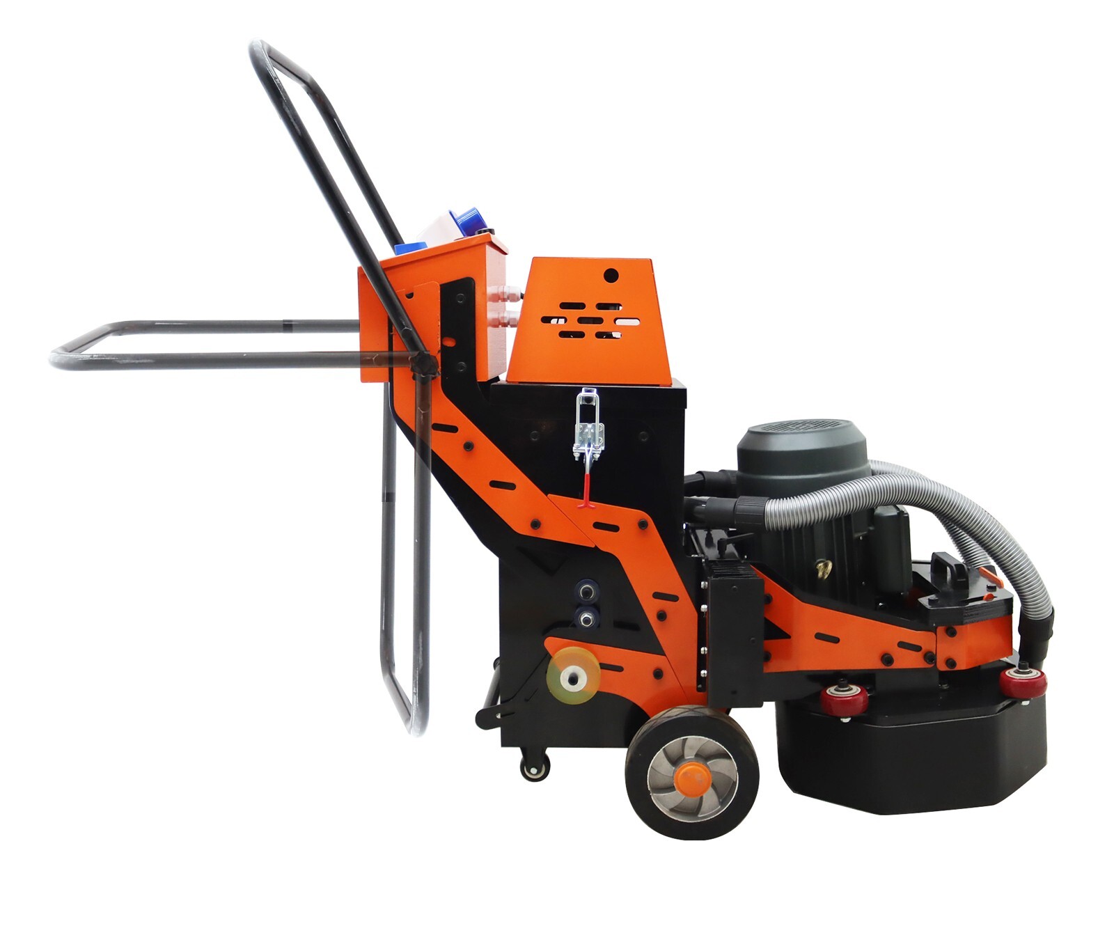 Hand-push Cement Concrete Ground Grinder Polishing Buffer Machine 220V w/6 Discs