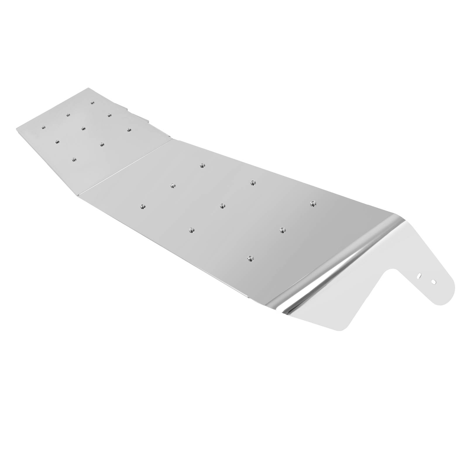 13" Drop Sun Visor For Kenworth T800/W900/T300 84-98 Windshield Stainless Steel