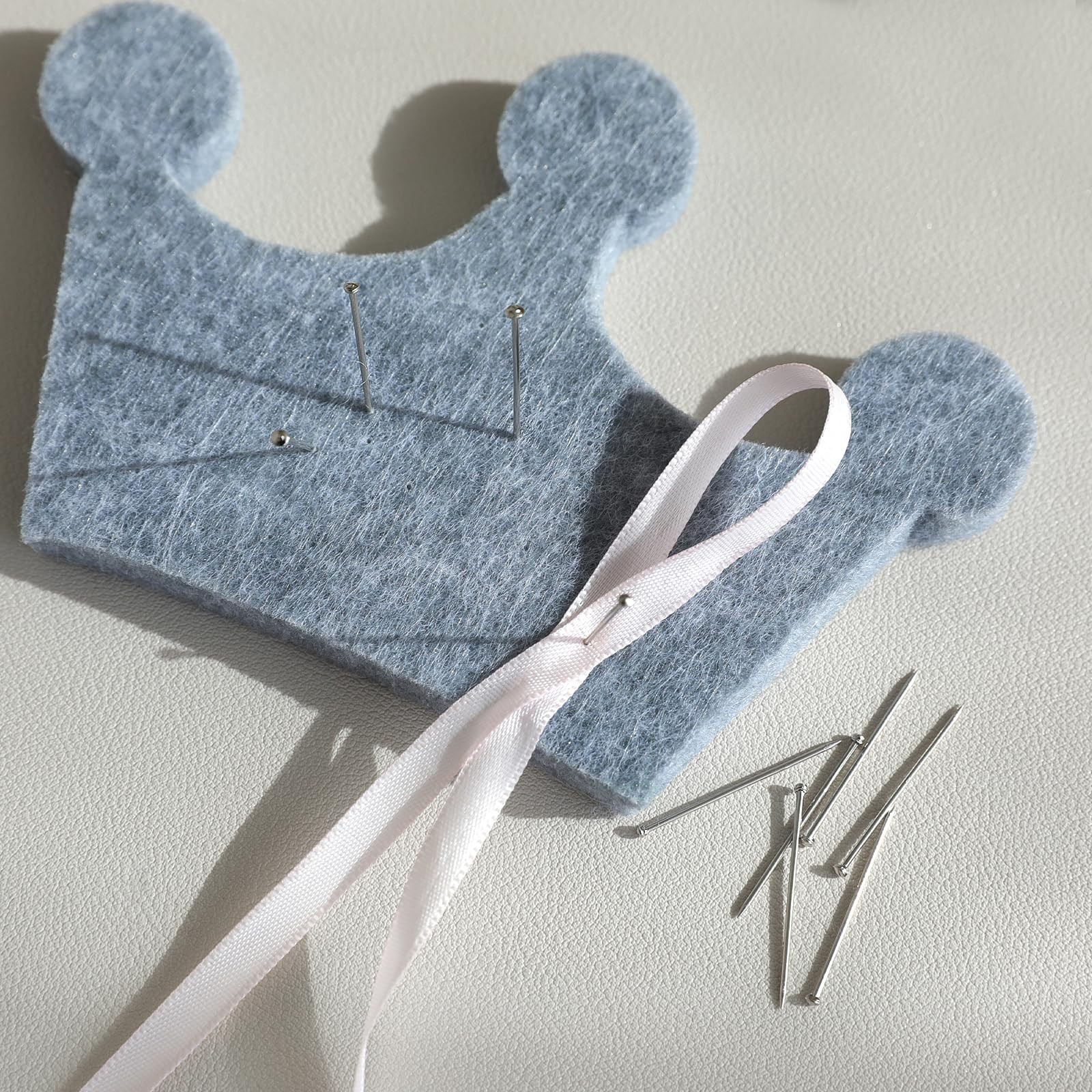 500Pcs Flat Head Sewing Pins, 1 Inch Straight Pins for Fabric, Heavy Duty Sta...